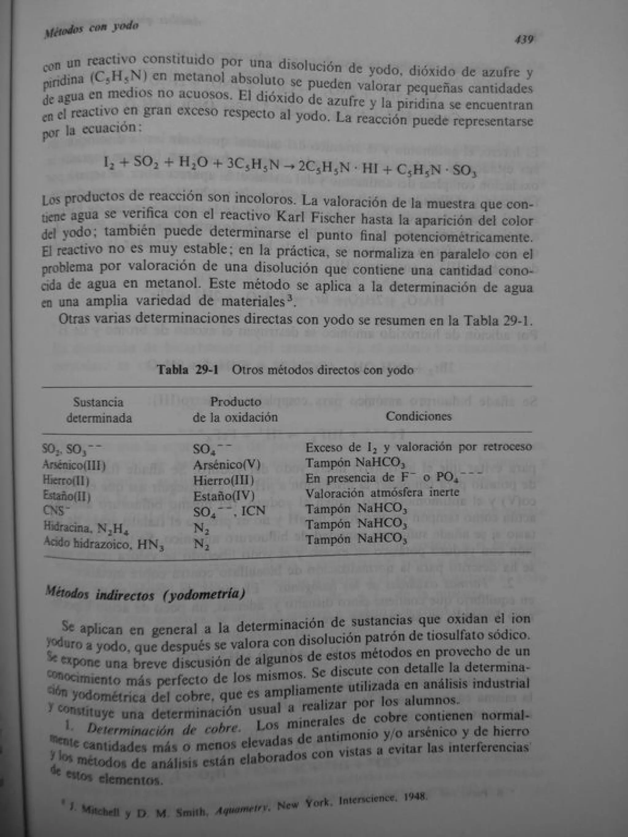 Analisis Quimico de AYRES