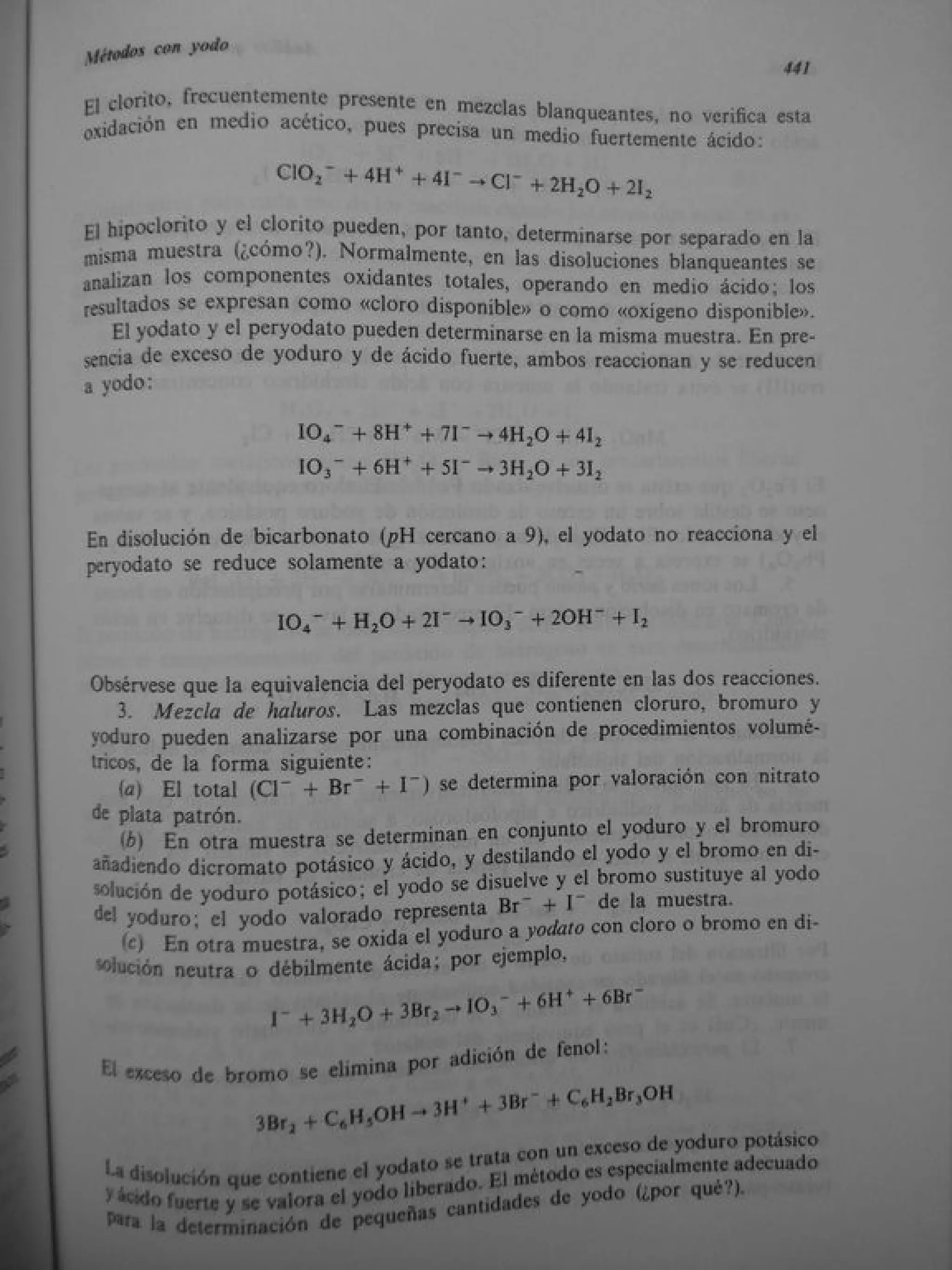 Analisis Quimico de AYRES