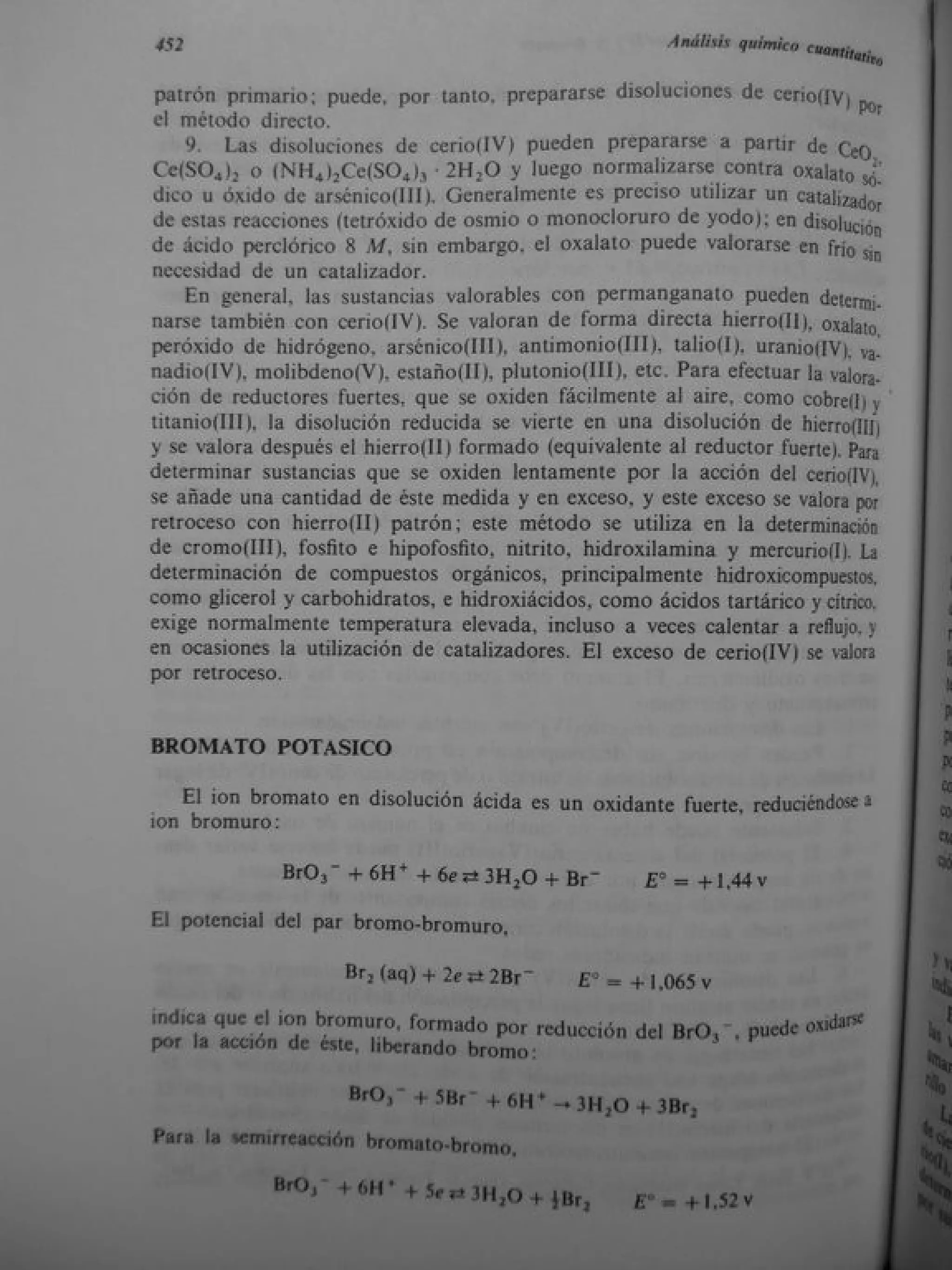 Analisis Quimico de AYRES