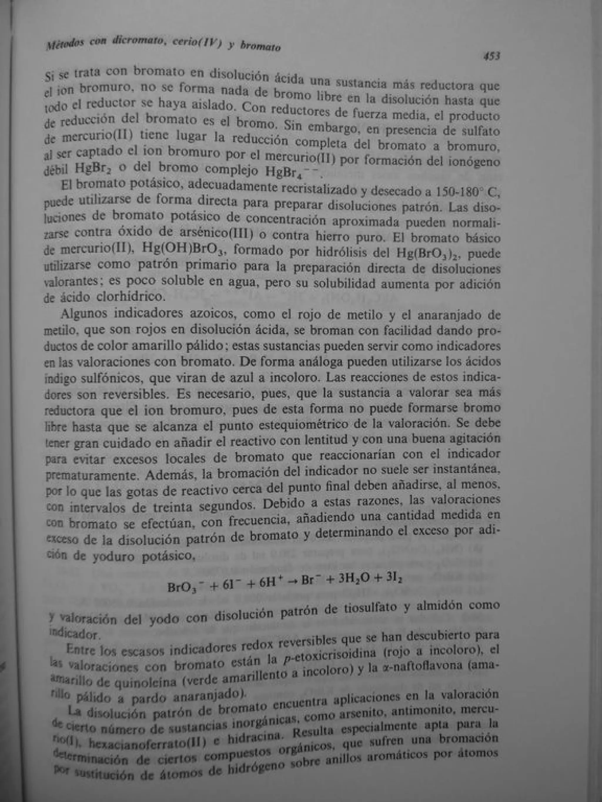 Analisis Quimico de AYRES