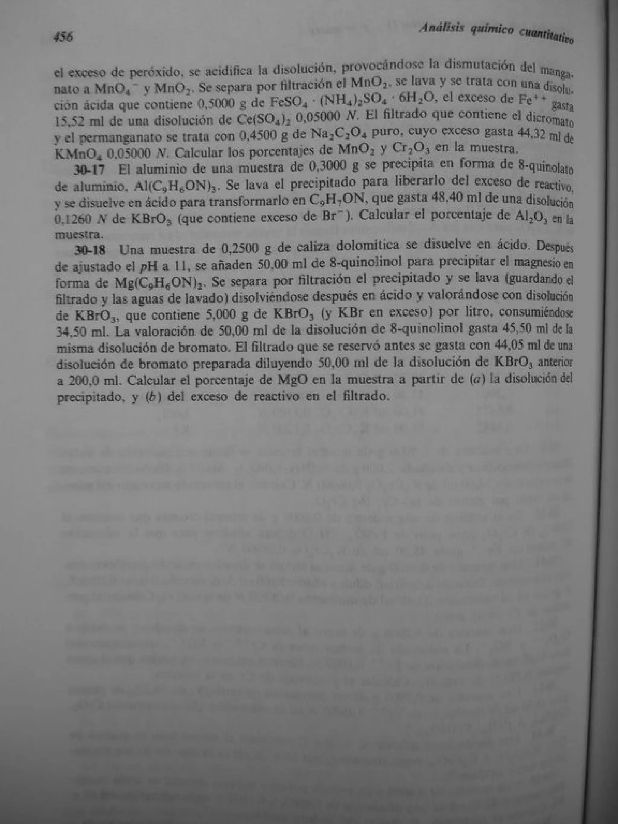 Analisis Quimico de AYRES