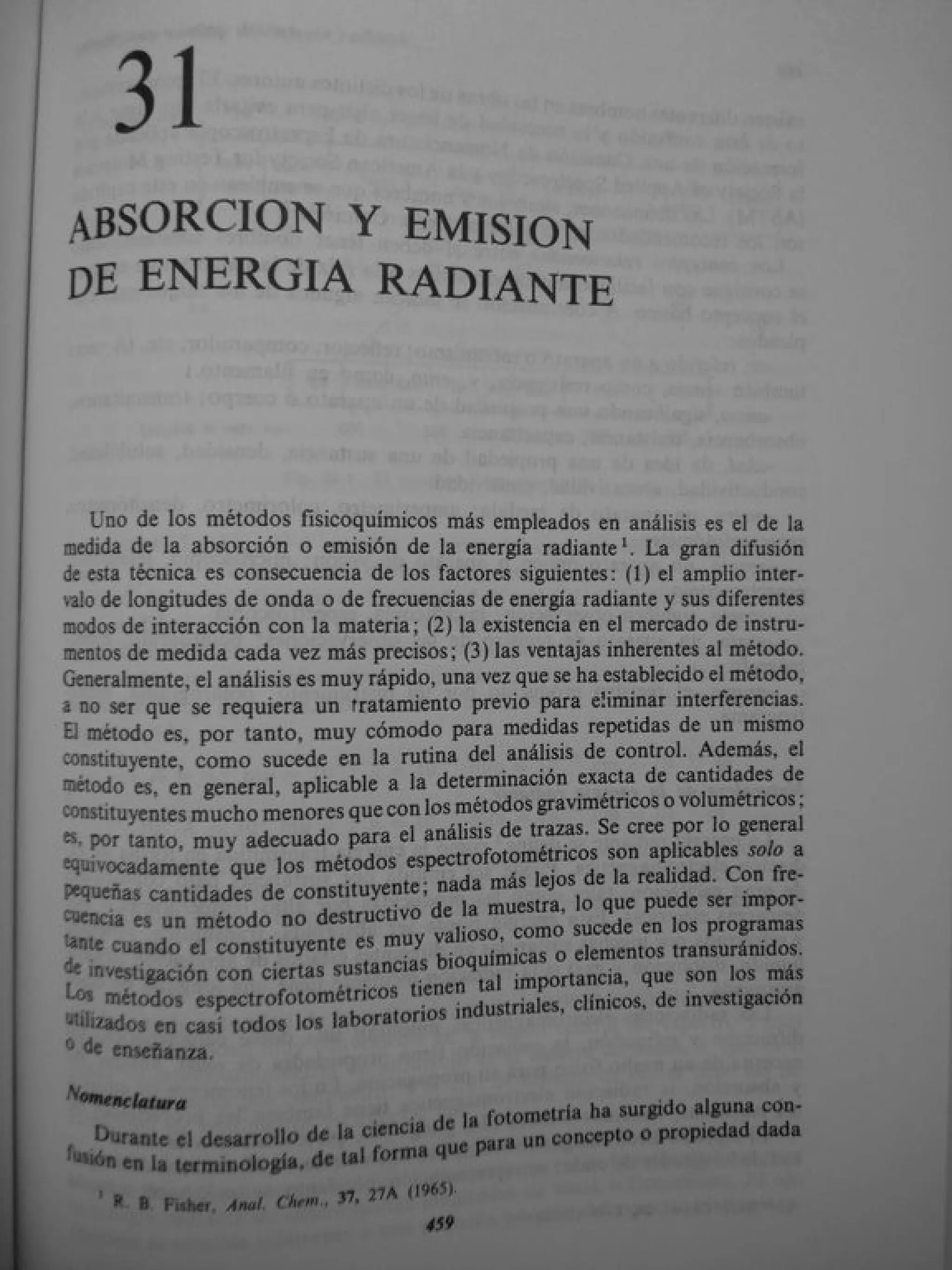 Analisis Quimico de AYRES