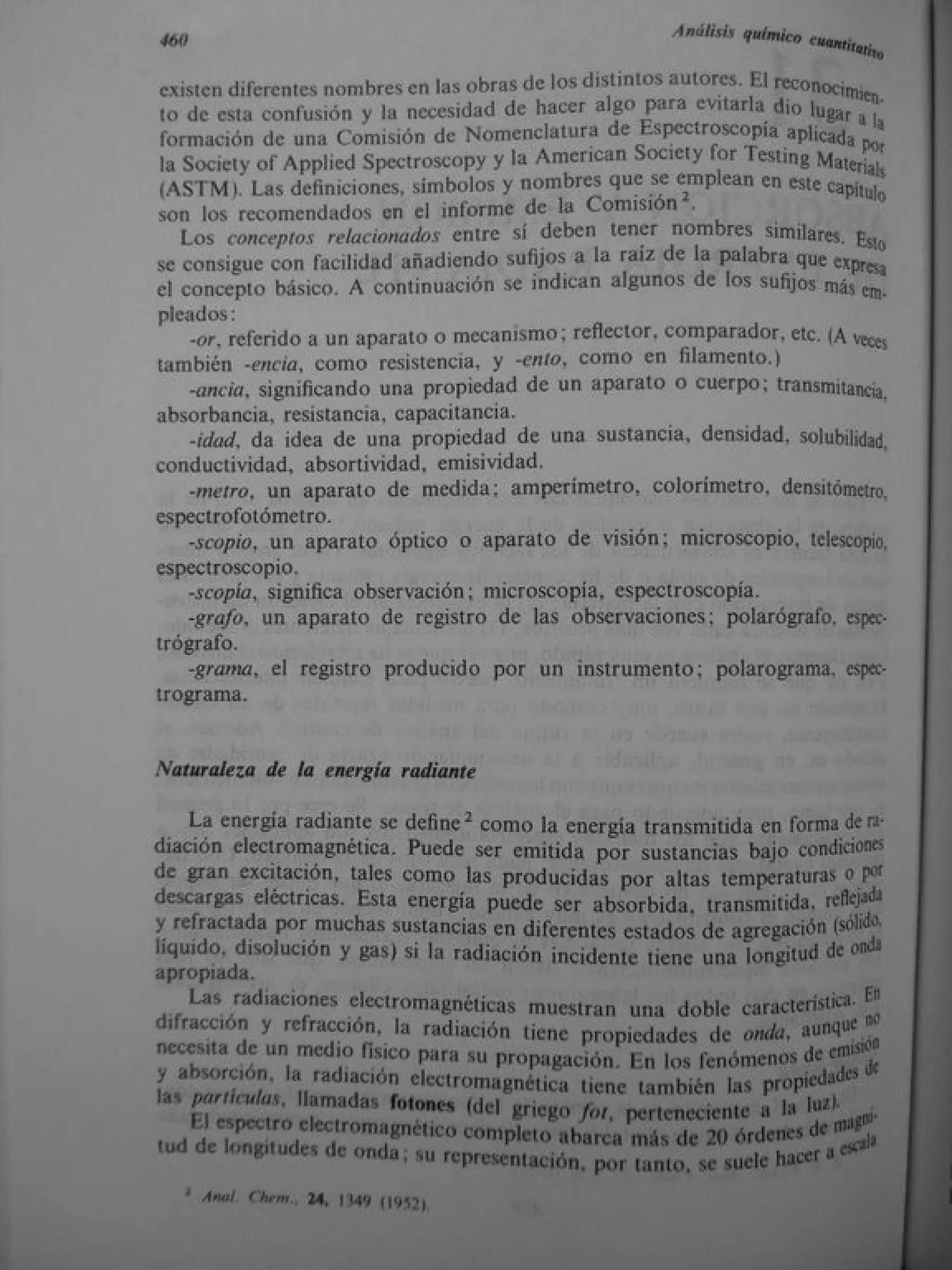 Analisis Quimico de AYRES