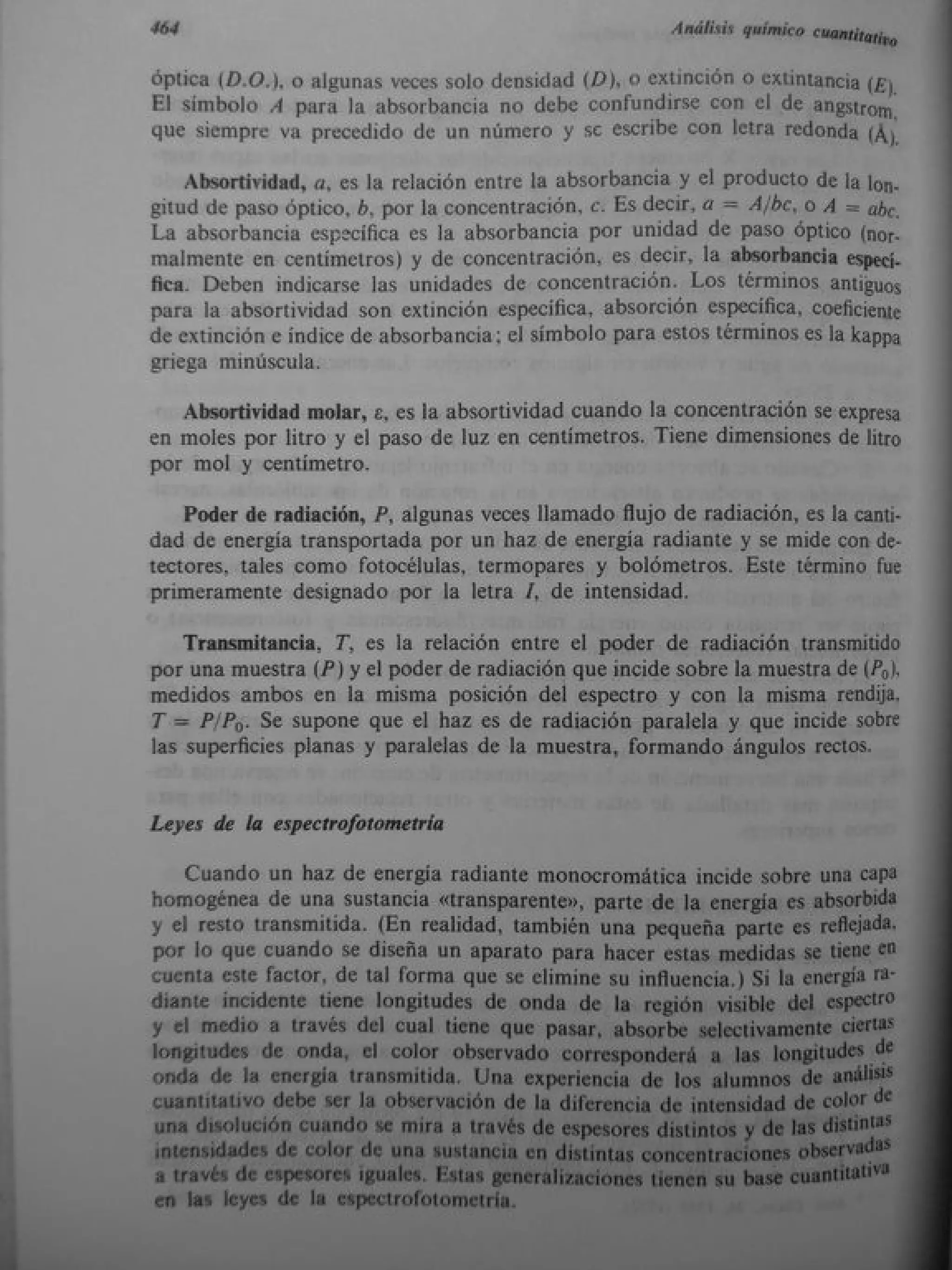 Analisis Quimico de AYRES