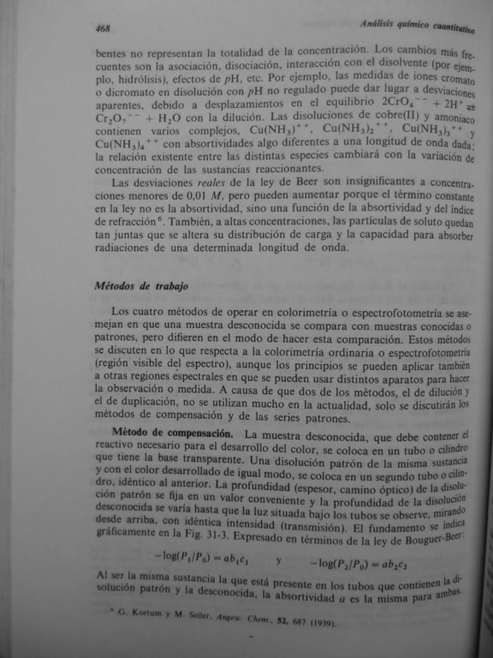 Analisis Quimico de AYRES