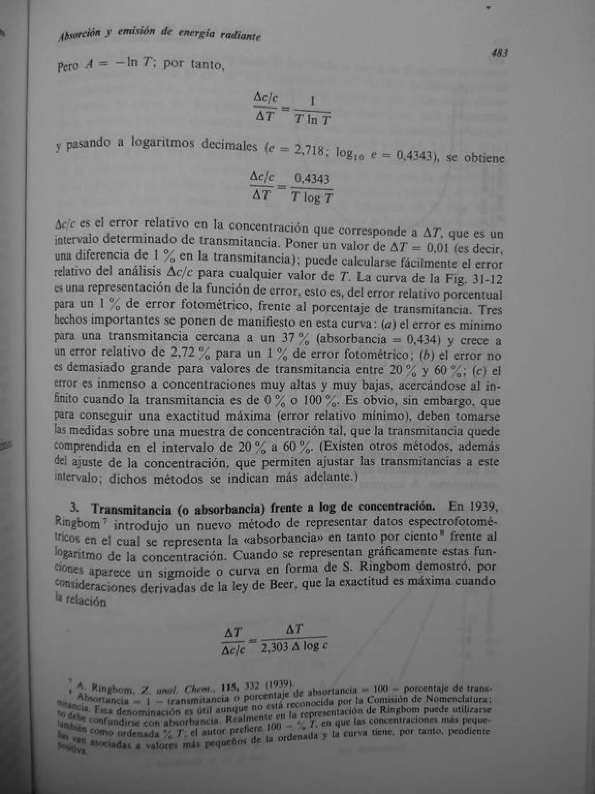 Analisis Quimico de AYRES