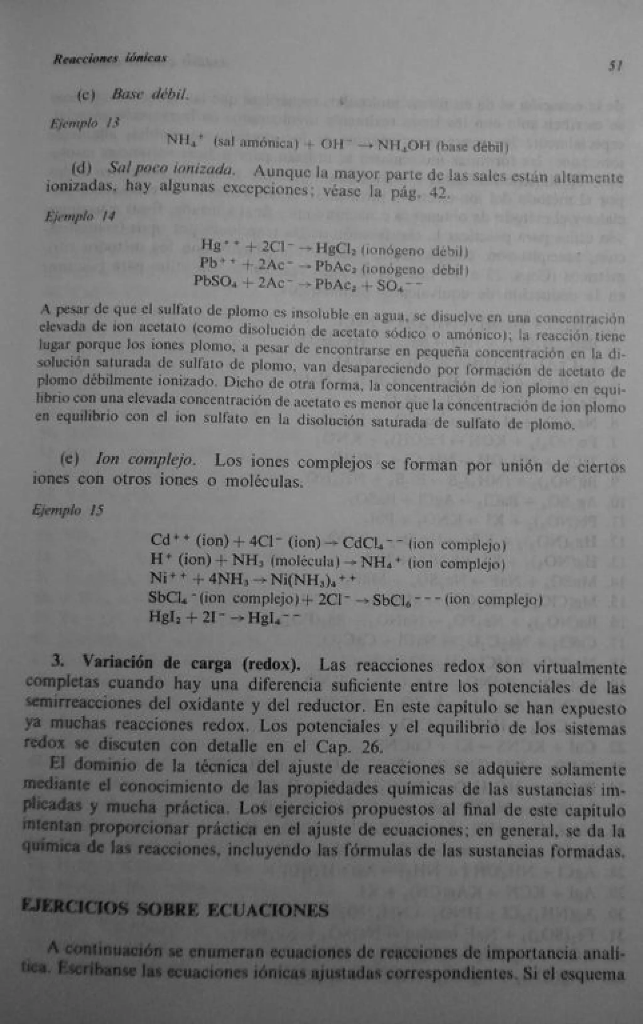 Analisis Quimico de AYRES