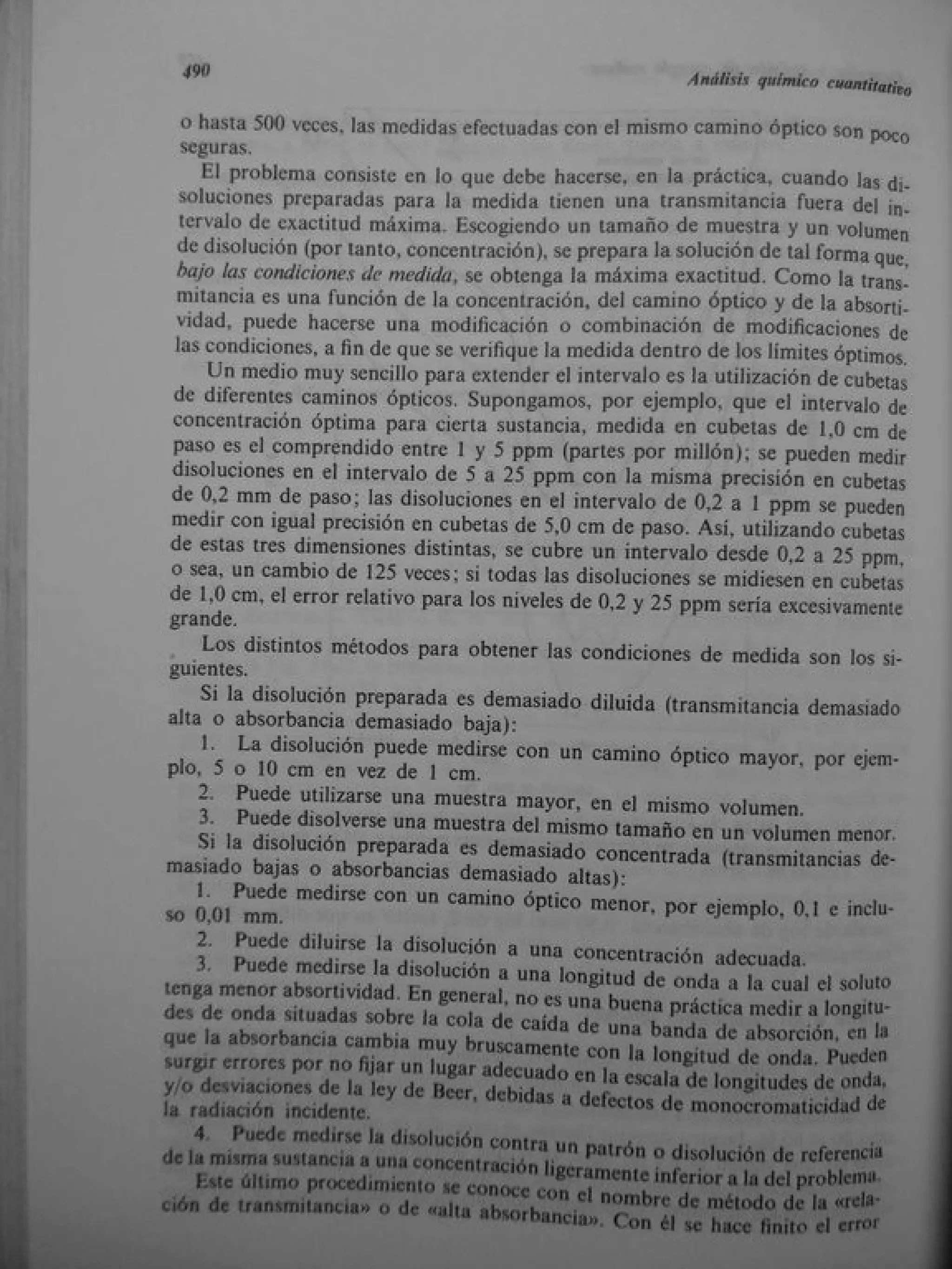 Analisis Quimico de AYRES