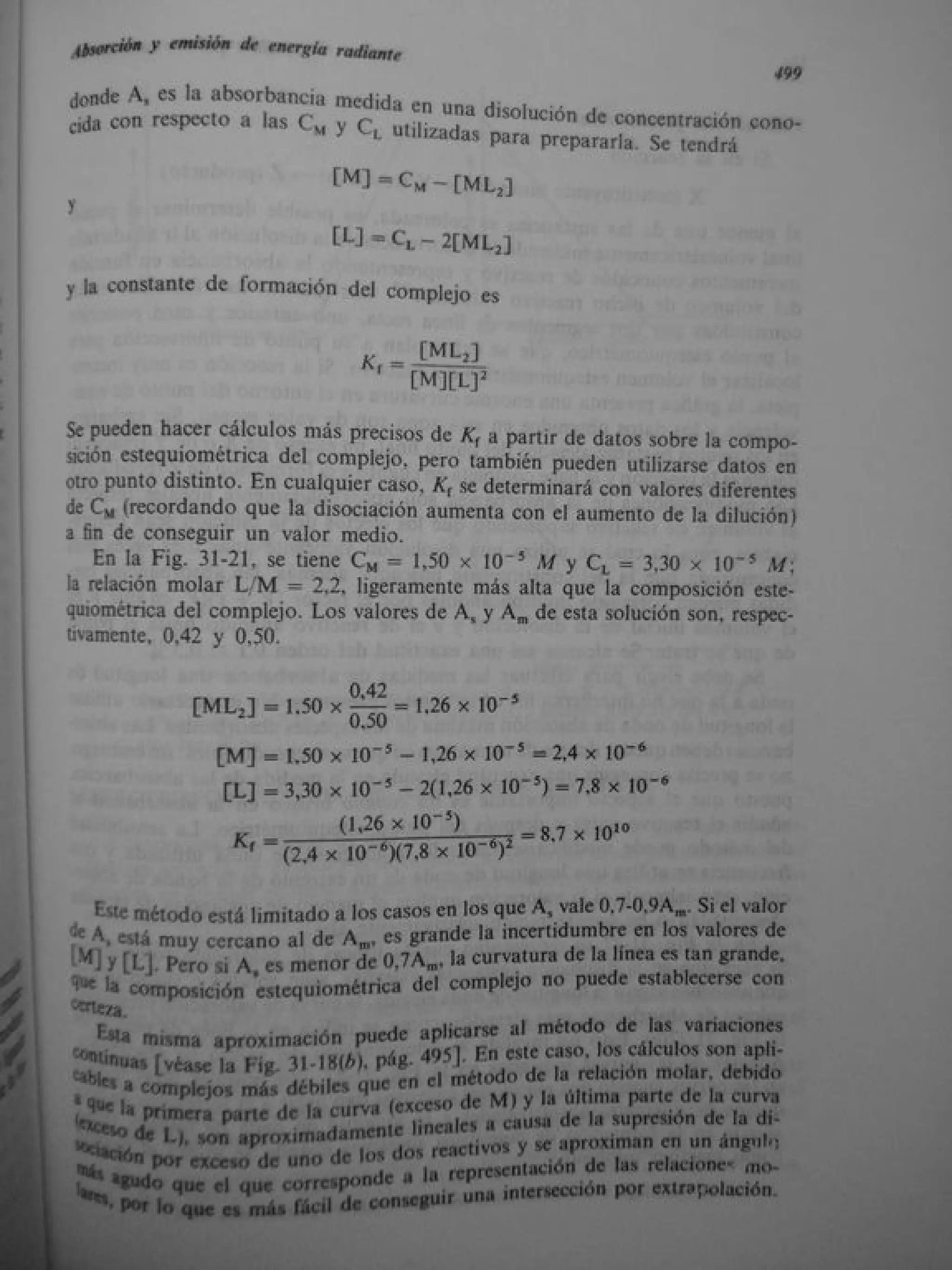 Analisis Quimico de AYRES