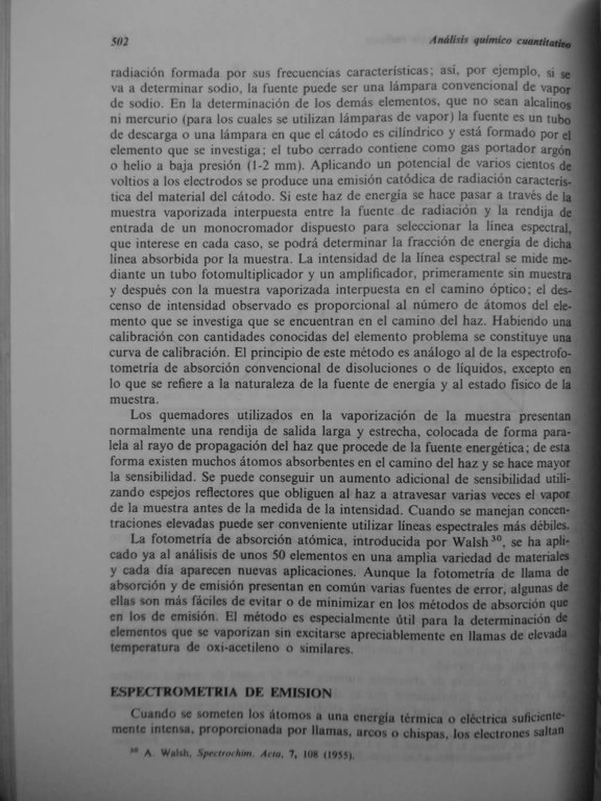 Analisis Quimico de AYRES