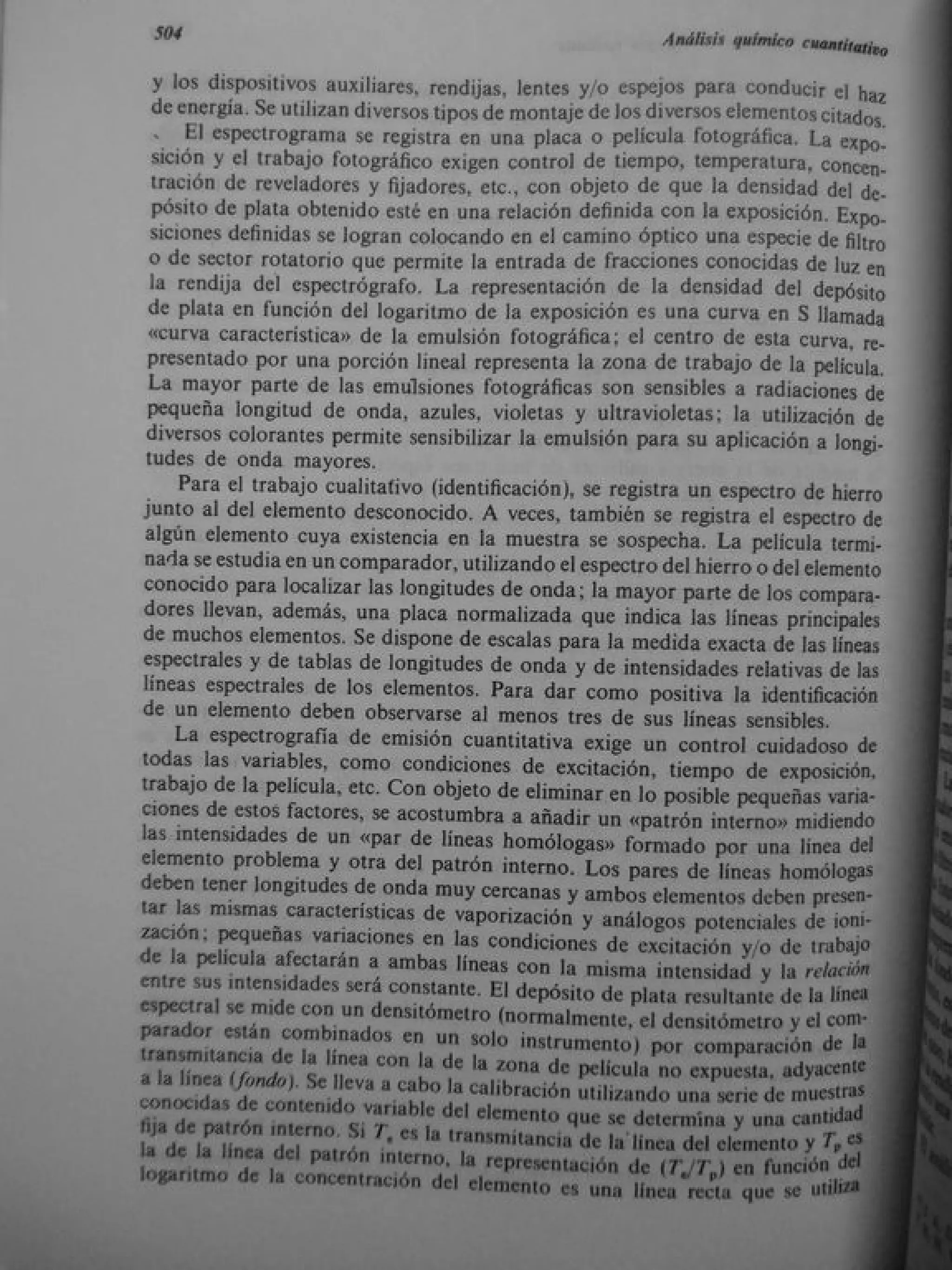 Analisis Quimico de AYRES