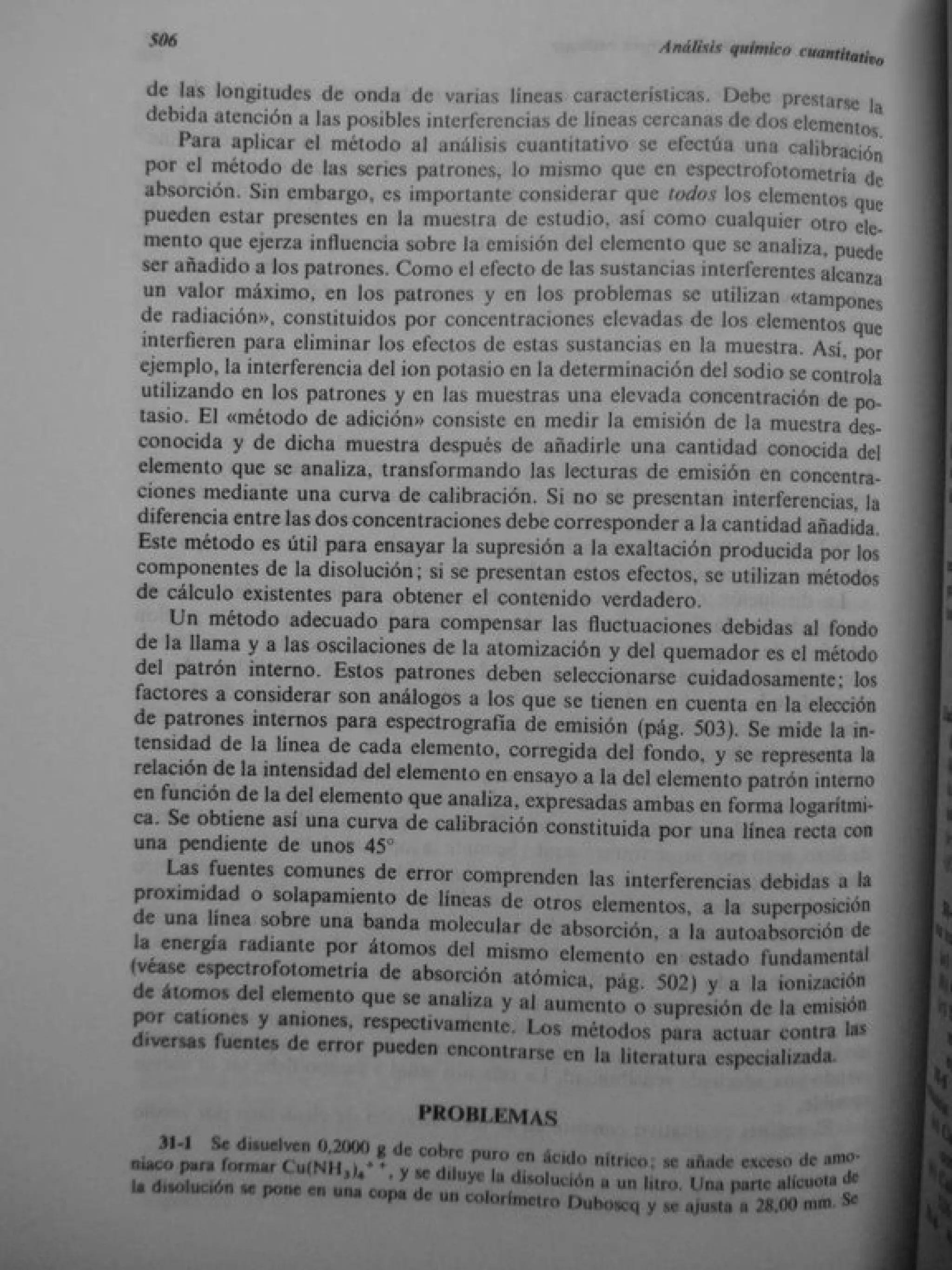 Analisis Quimico de AYRES