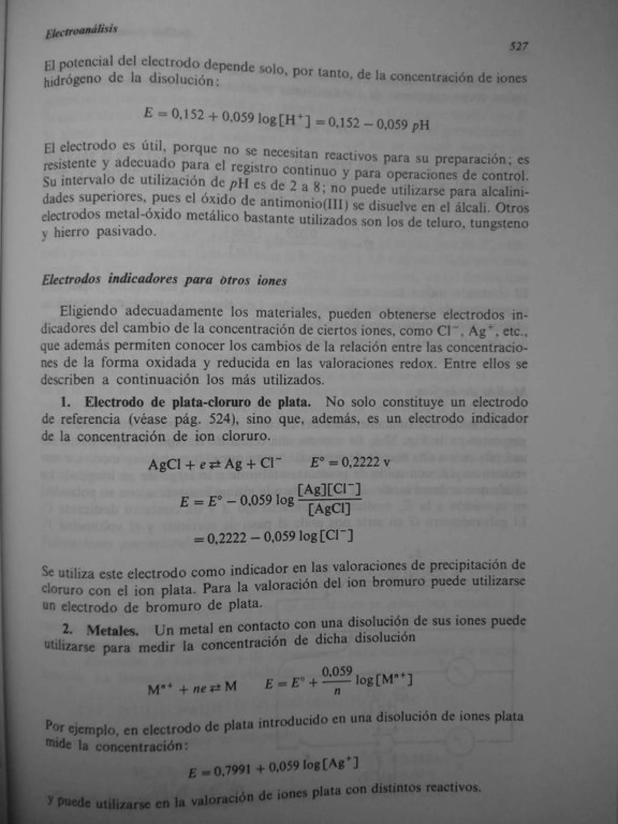 Analisis Quimico de AYRES