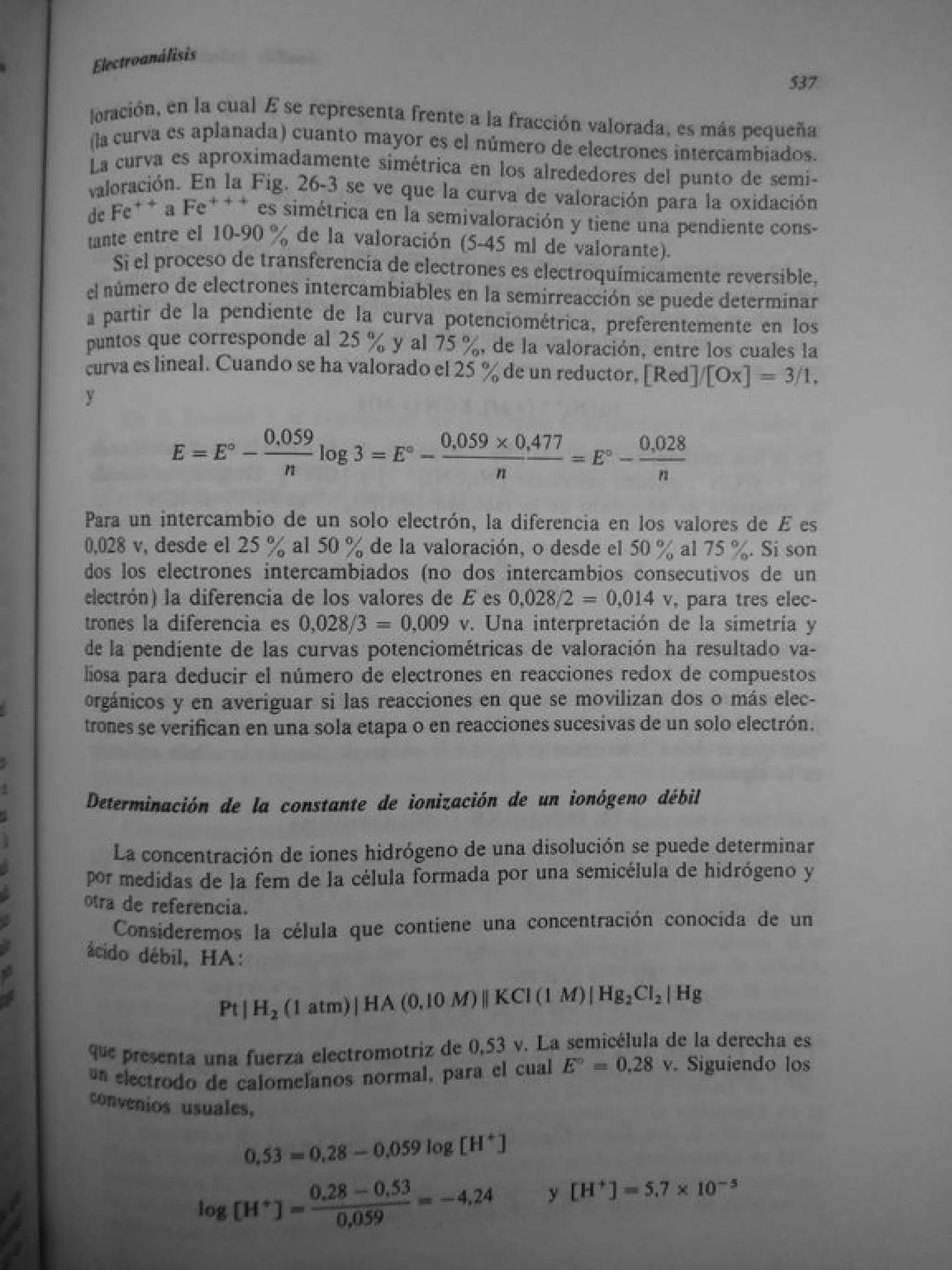 Analisis Quimico de AYRES