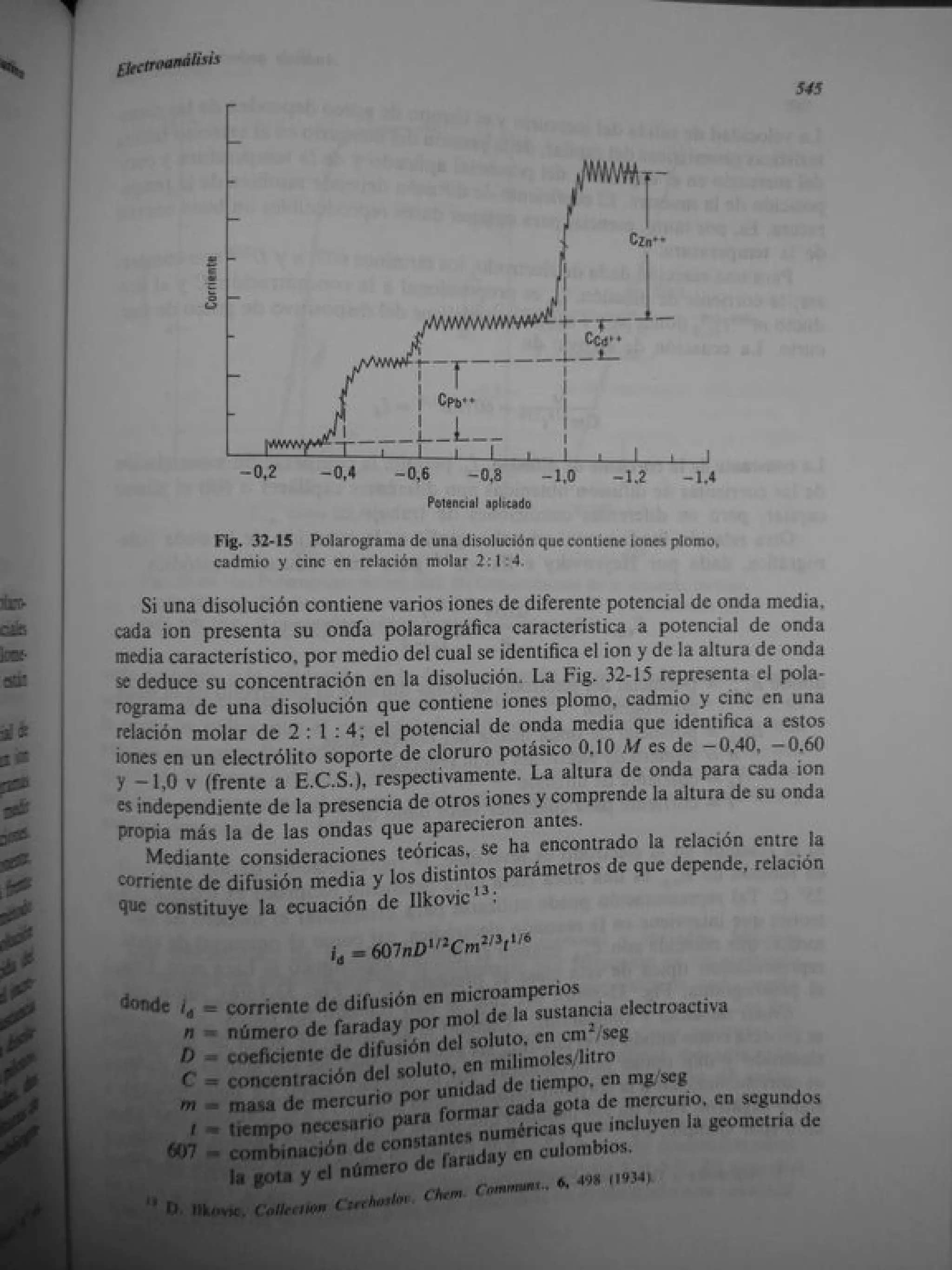 Analisis Quimico de AYRES