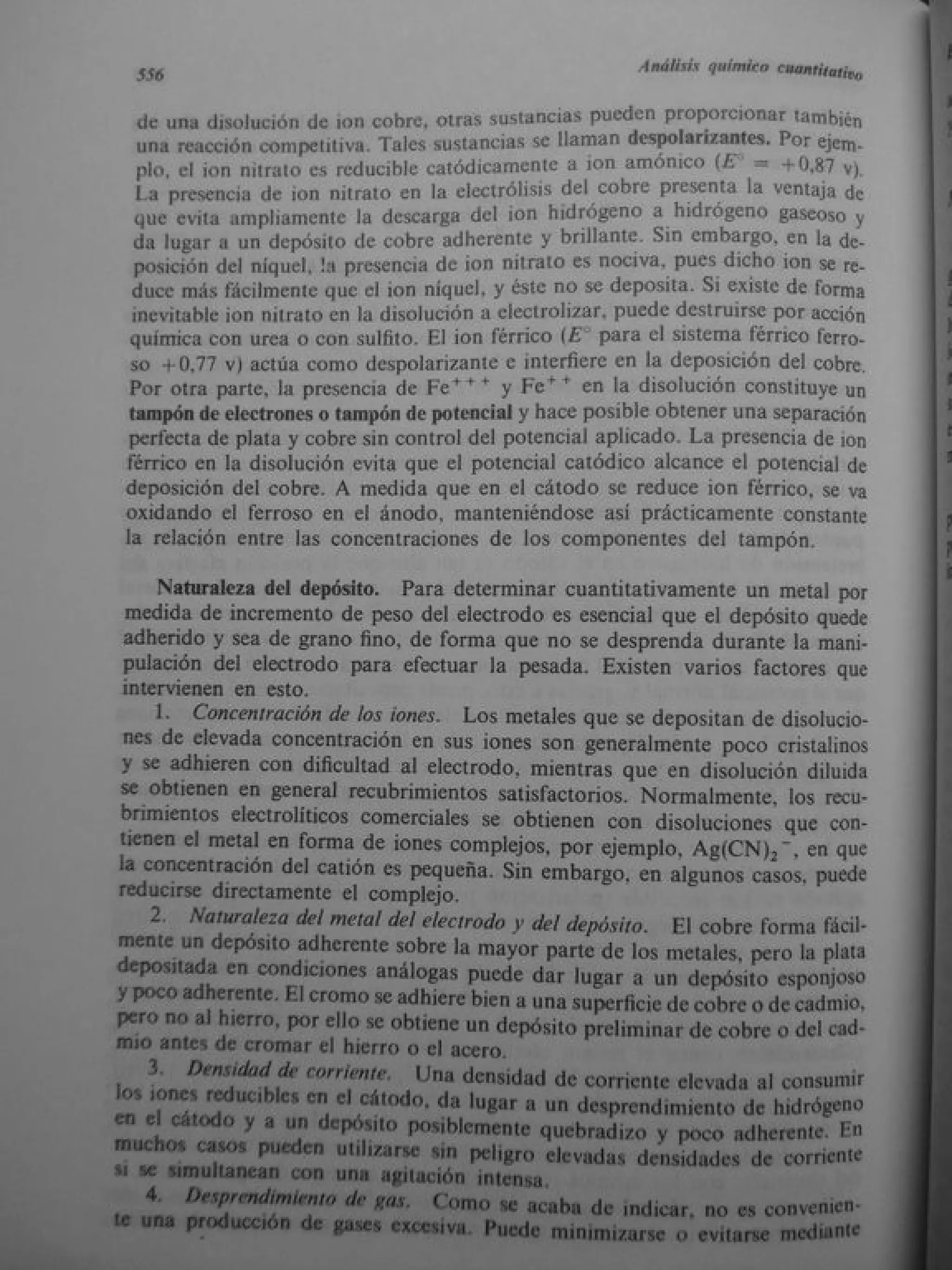 Analisis Quimico de AYRES