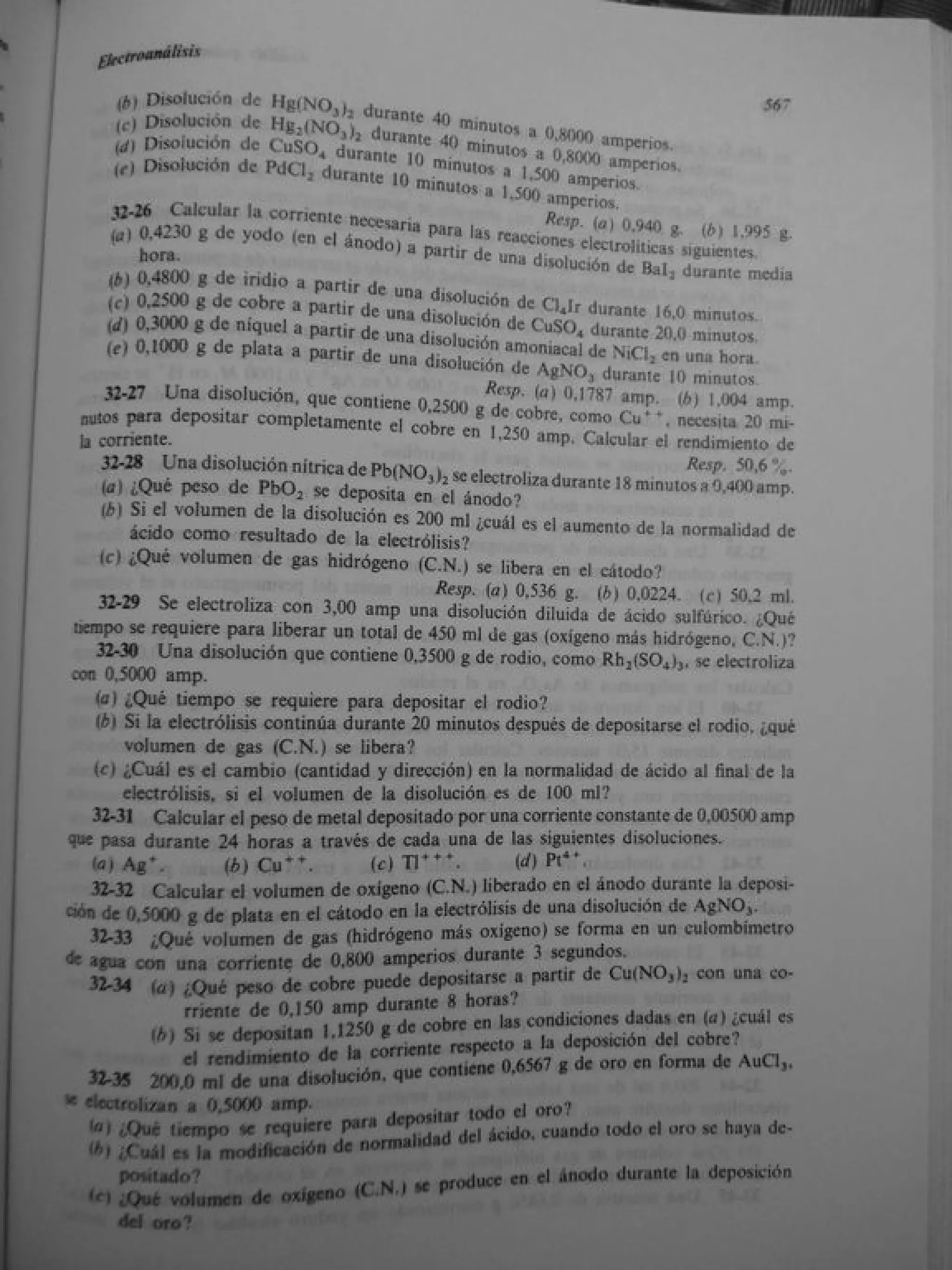 Analisis Quimico de AYRES