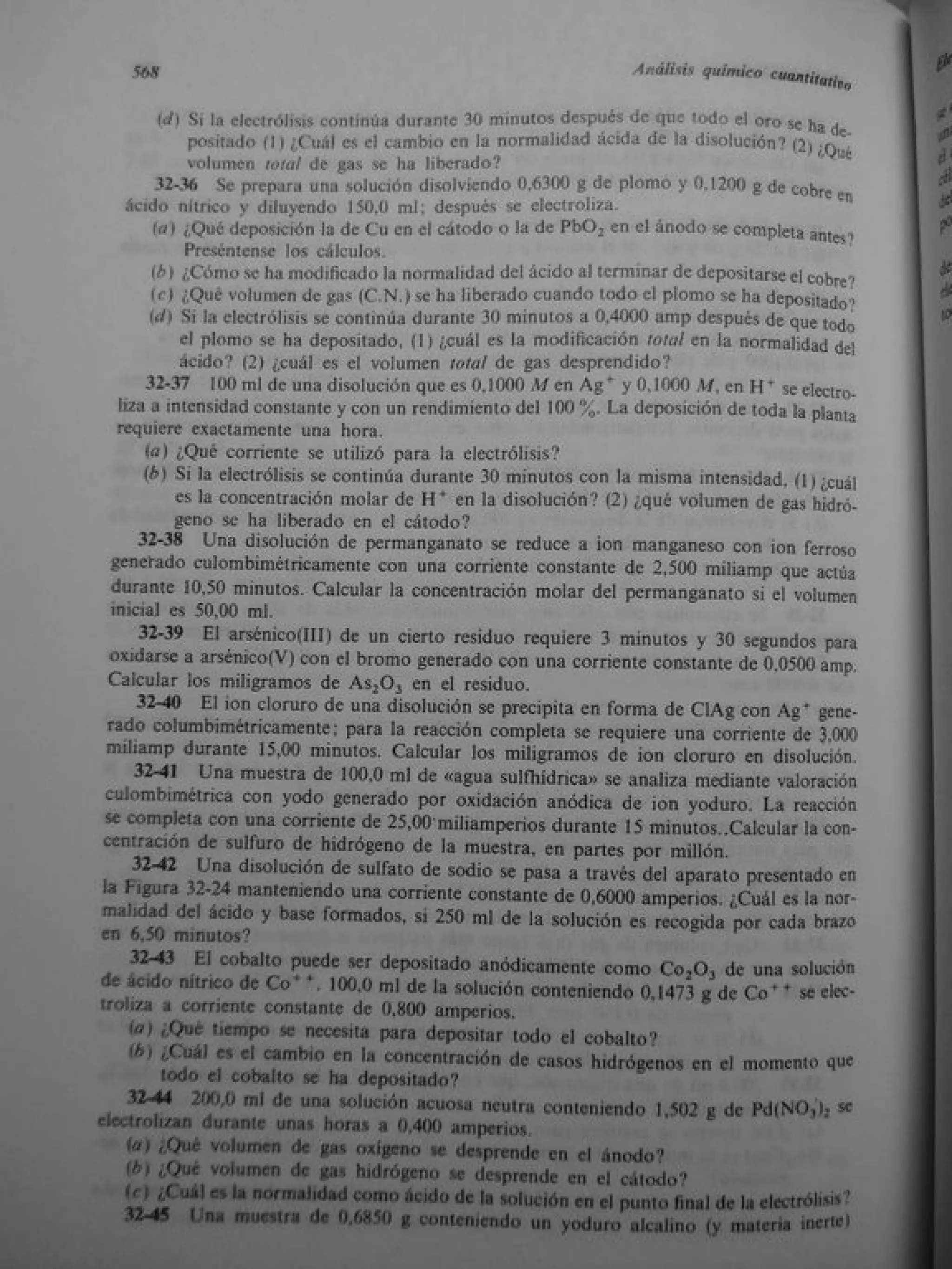 Analisis Quimico de AYRES