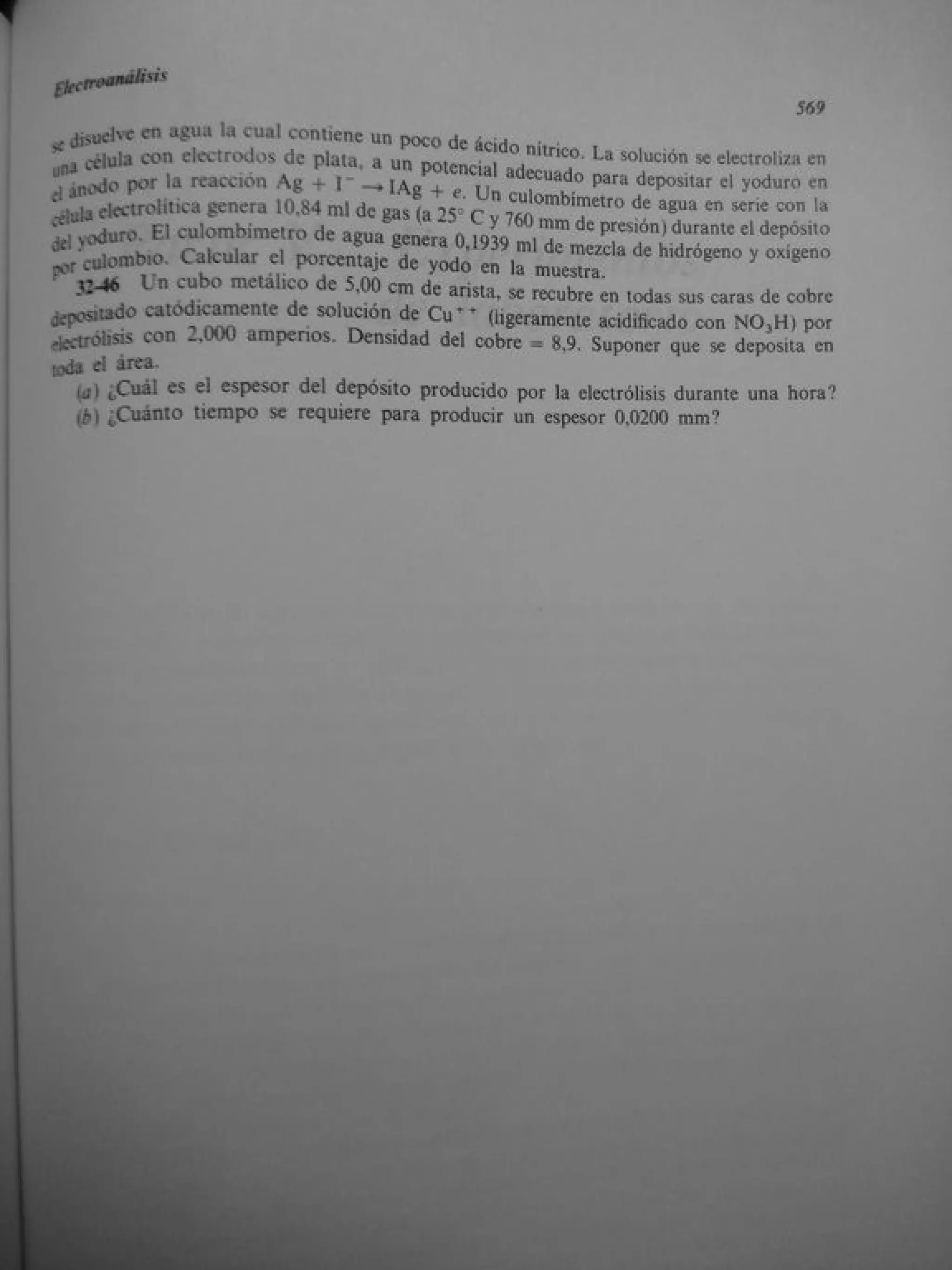 Analisis Quimico de AYRES