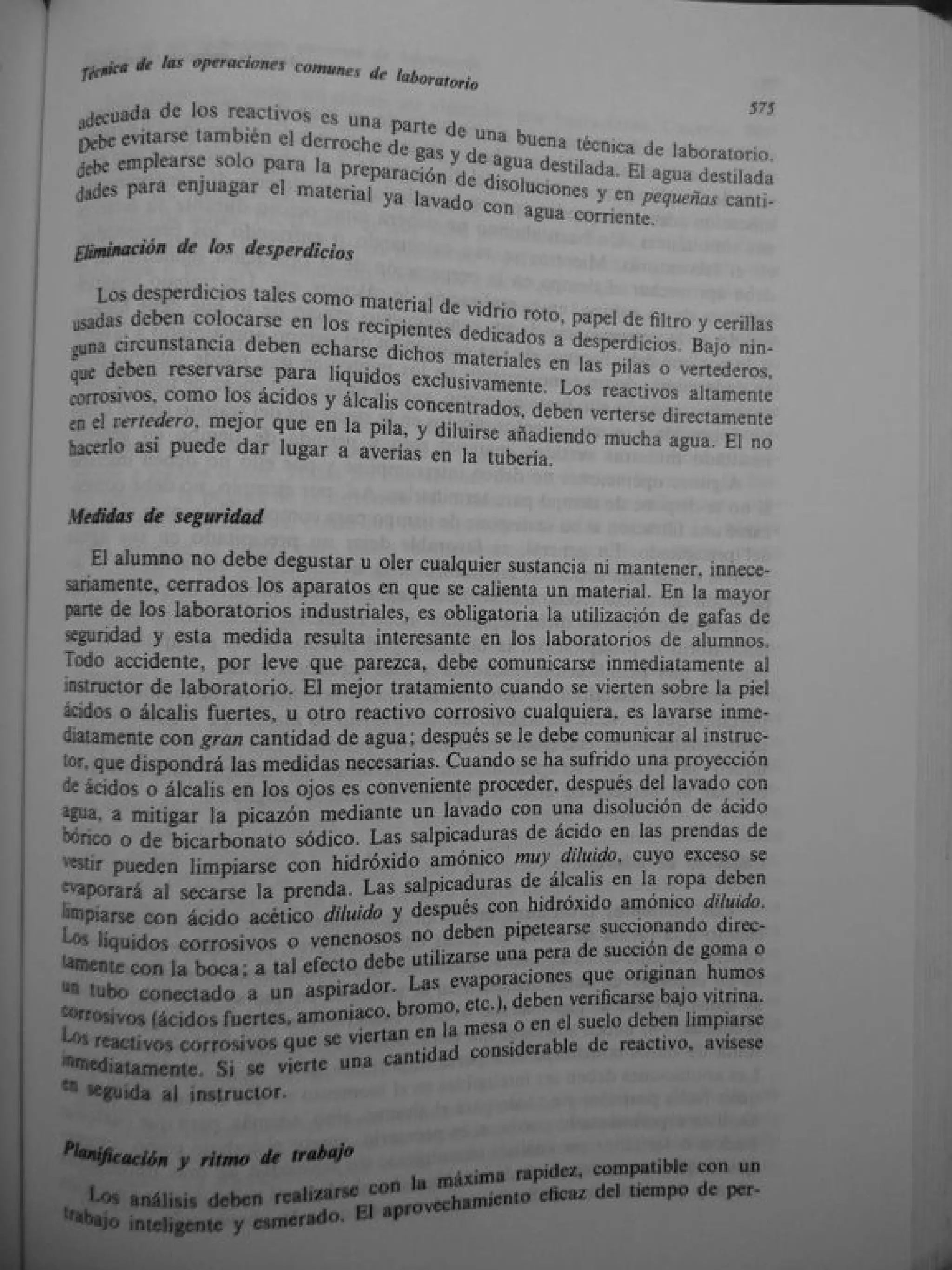 Analisis Quimico de AYRES