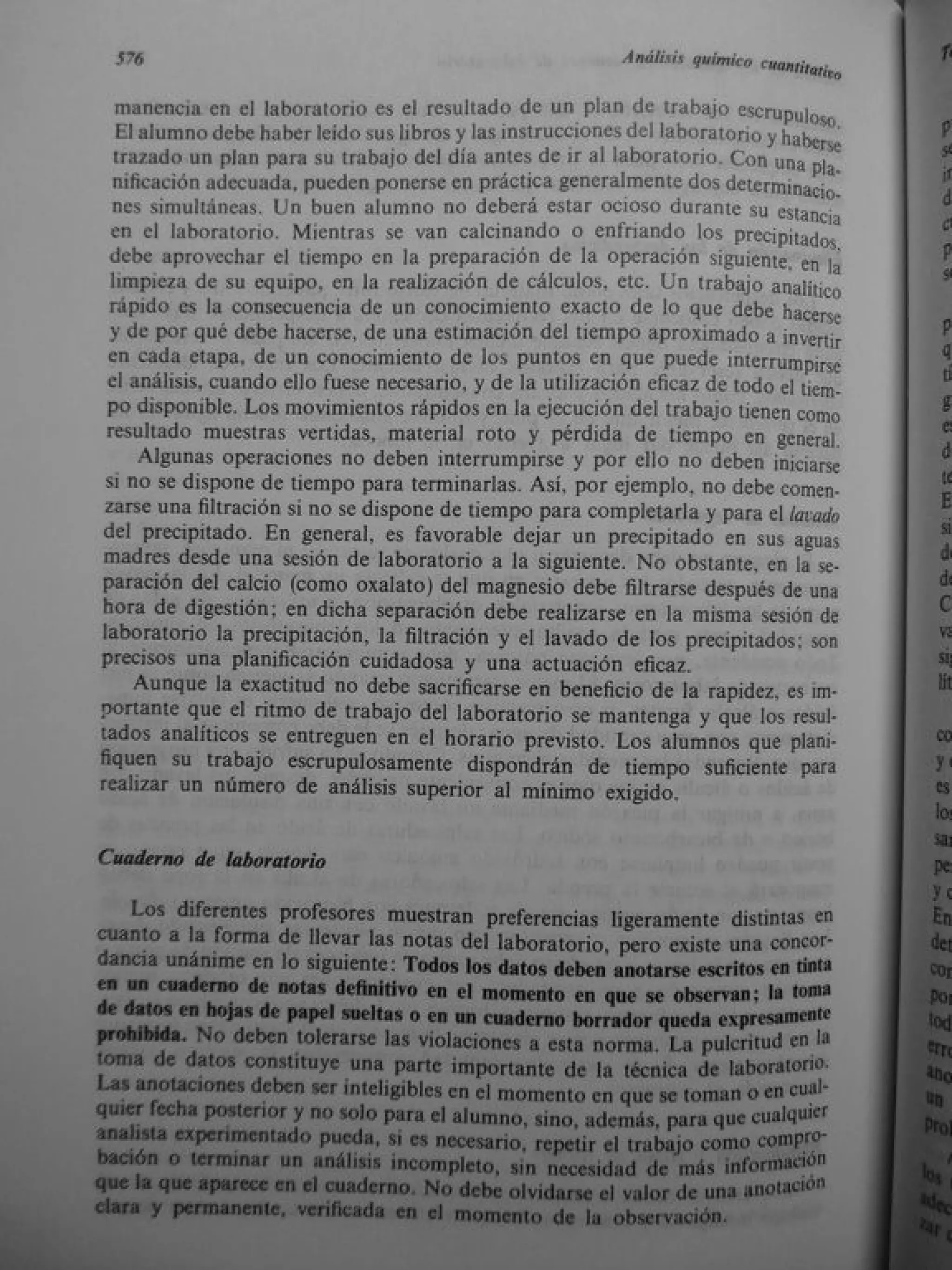 Analisis Quimico de AYRES