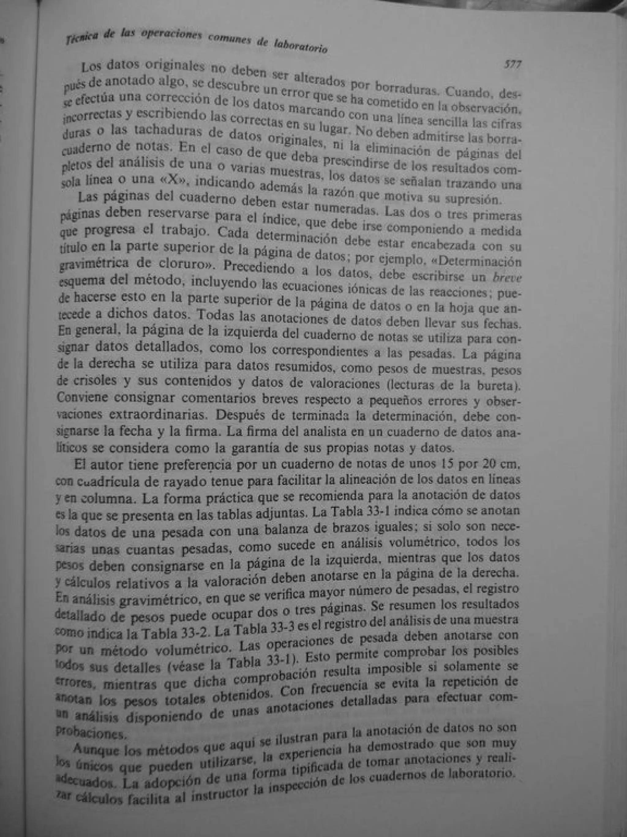 Analisis Quimico de AYRES