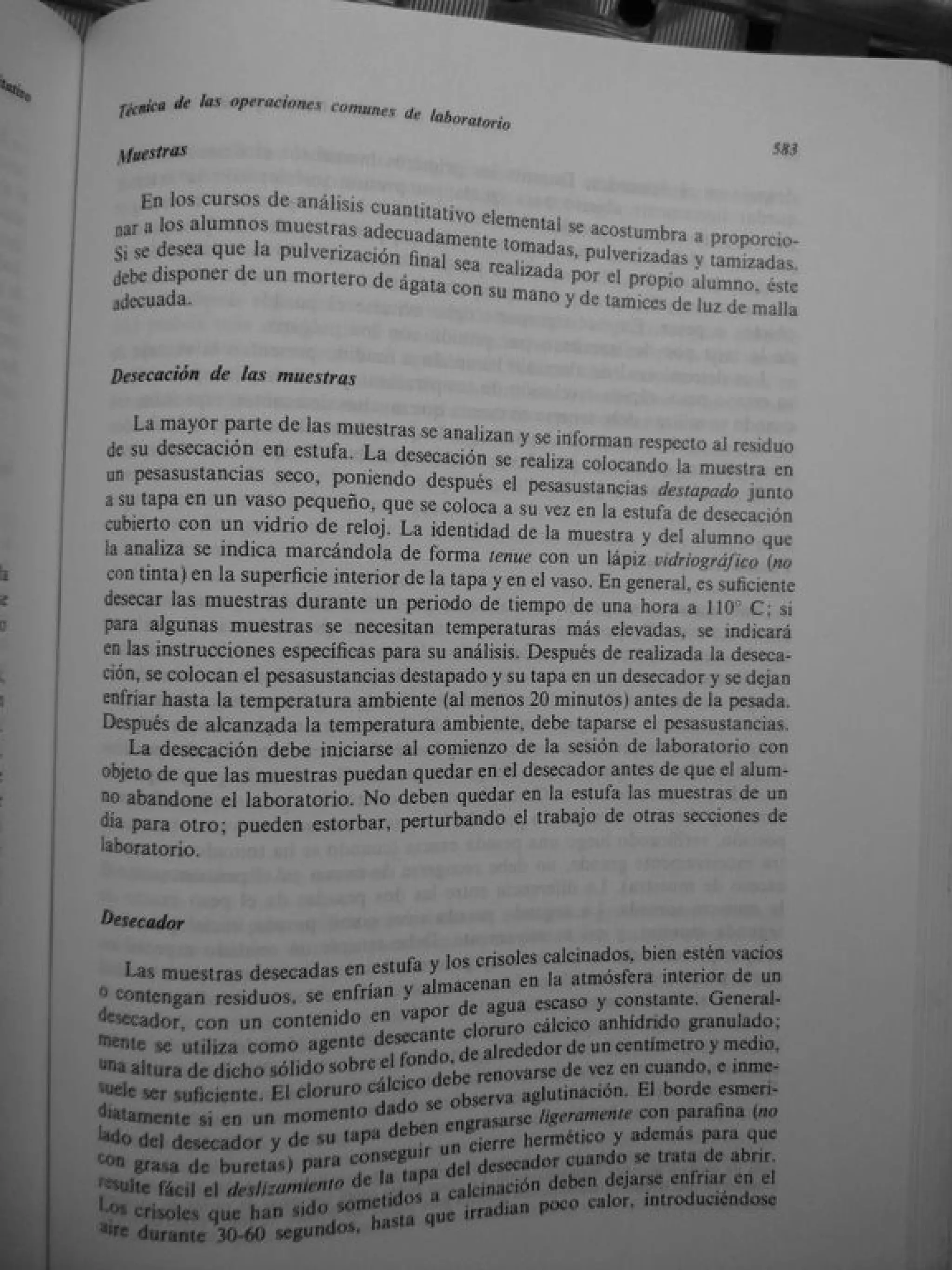 Analisis Quimico de AYRES