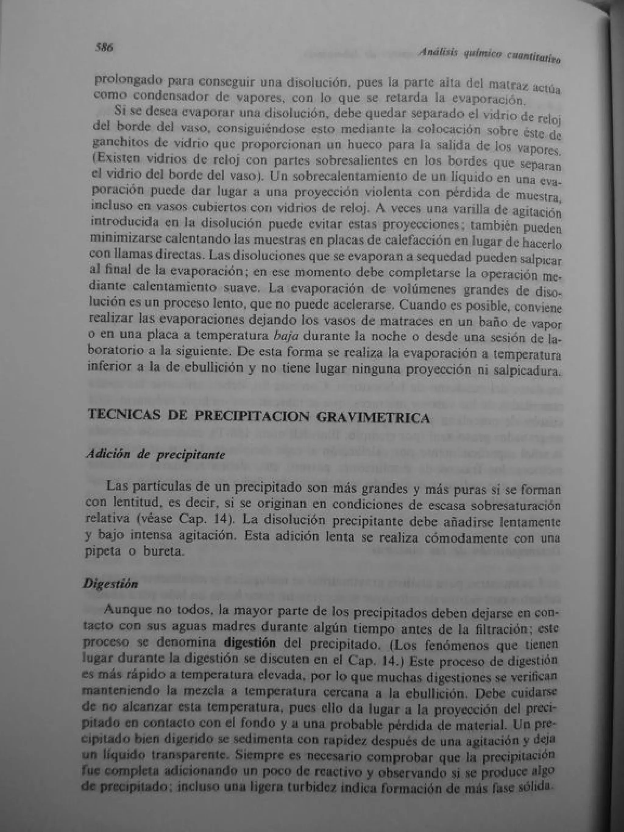 Analisis Quimico de AYRES