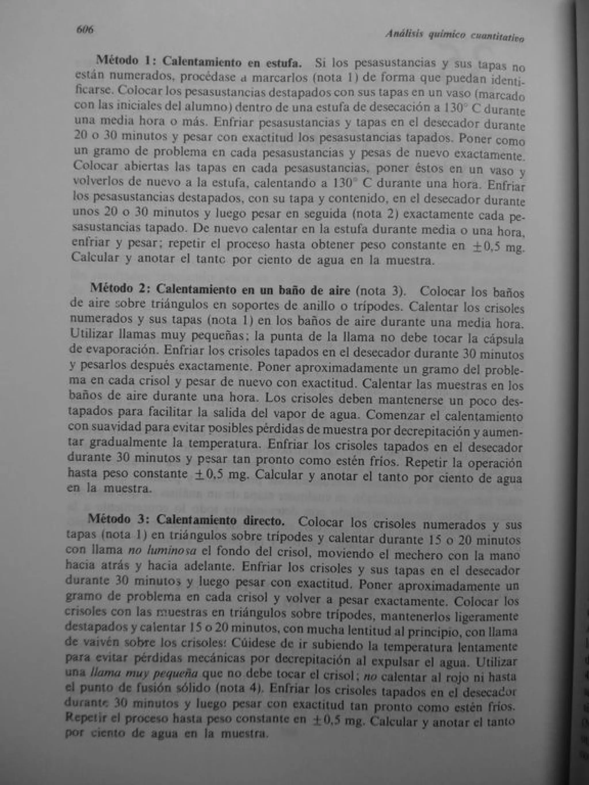 Analisis Quimico de AYRES