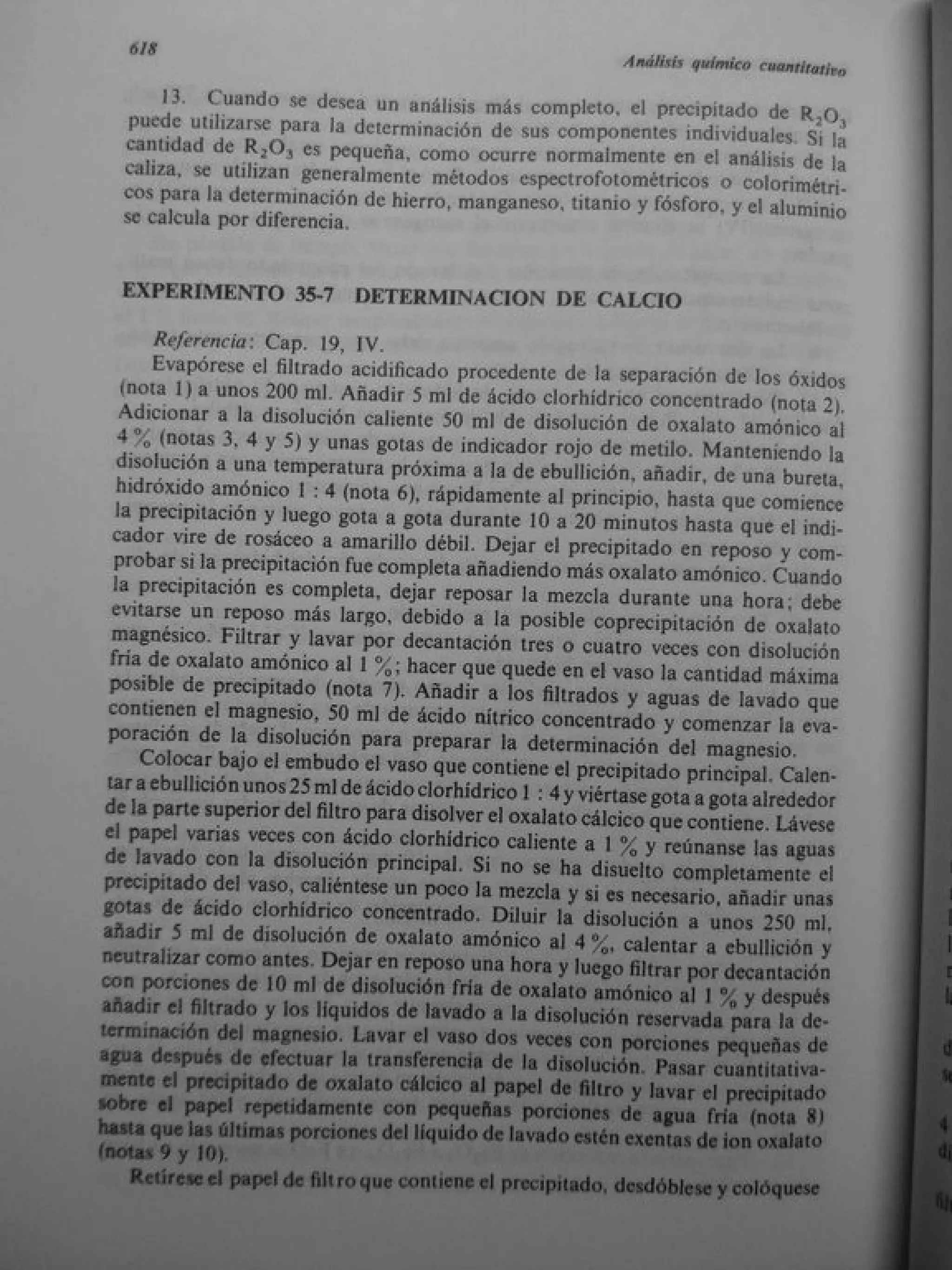 Analisis Quimico de AYRES