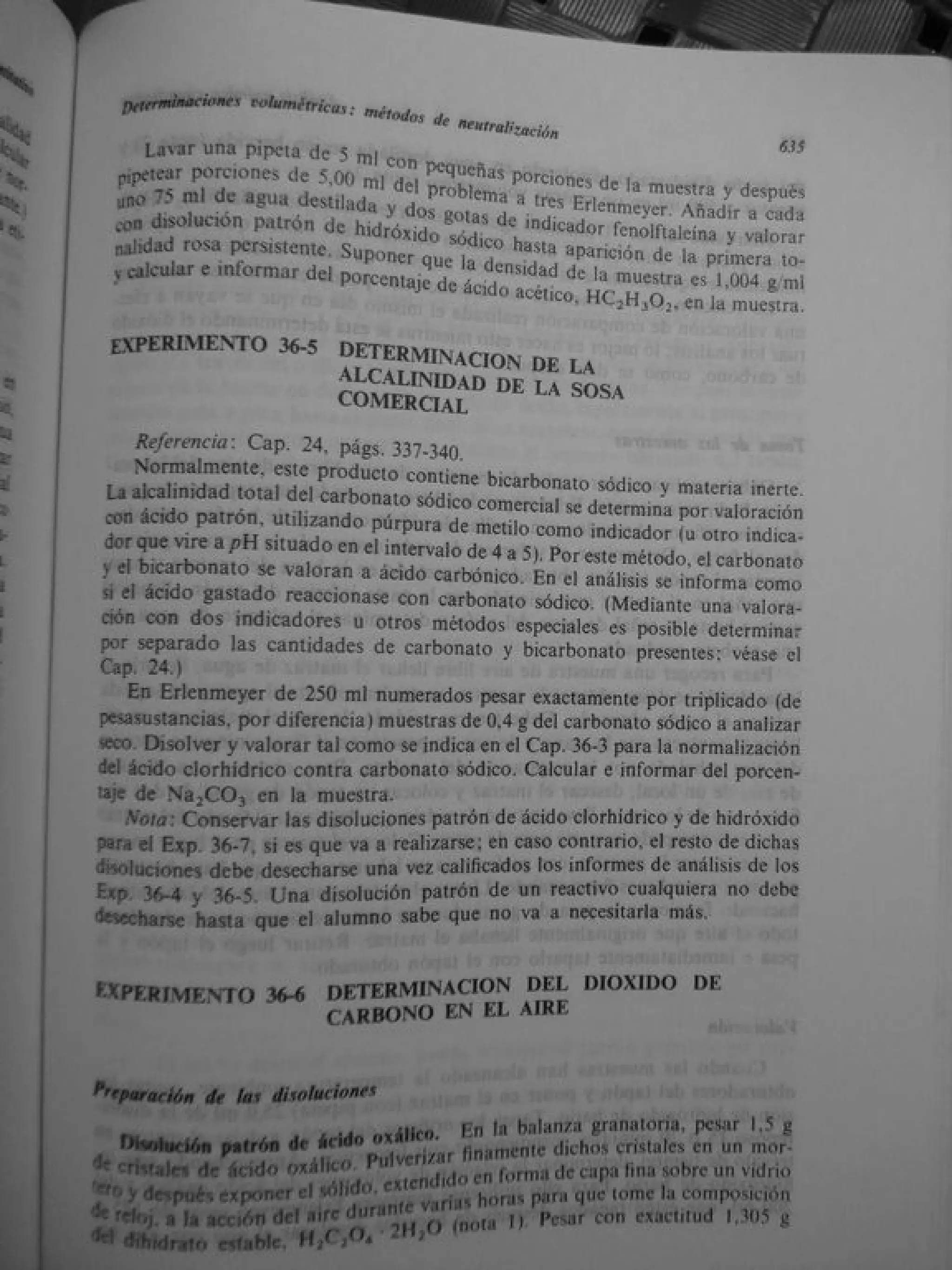 Analisis Quimico de AYRES