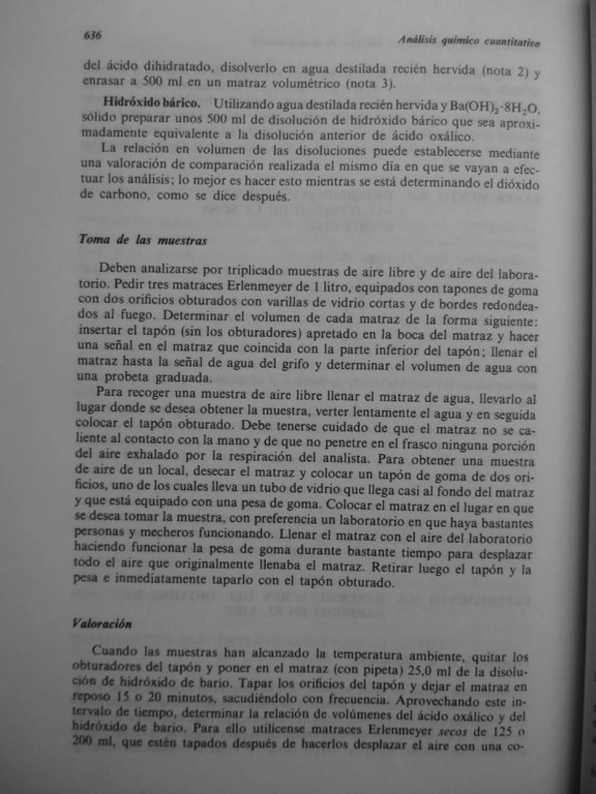 Analisis Quimico de AYRES