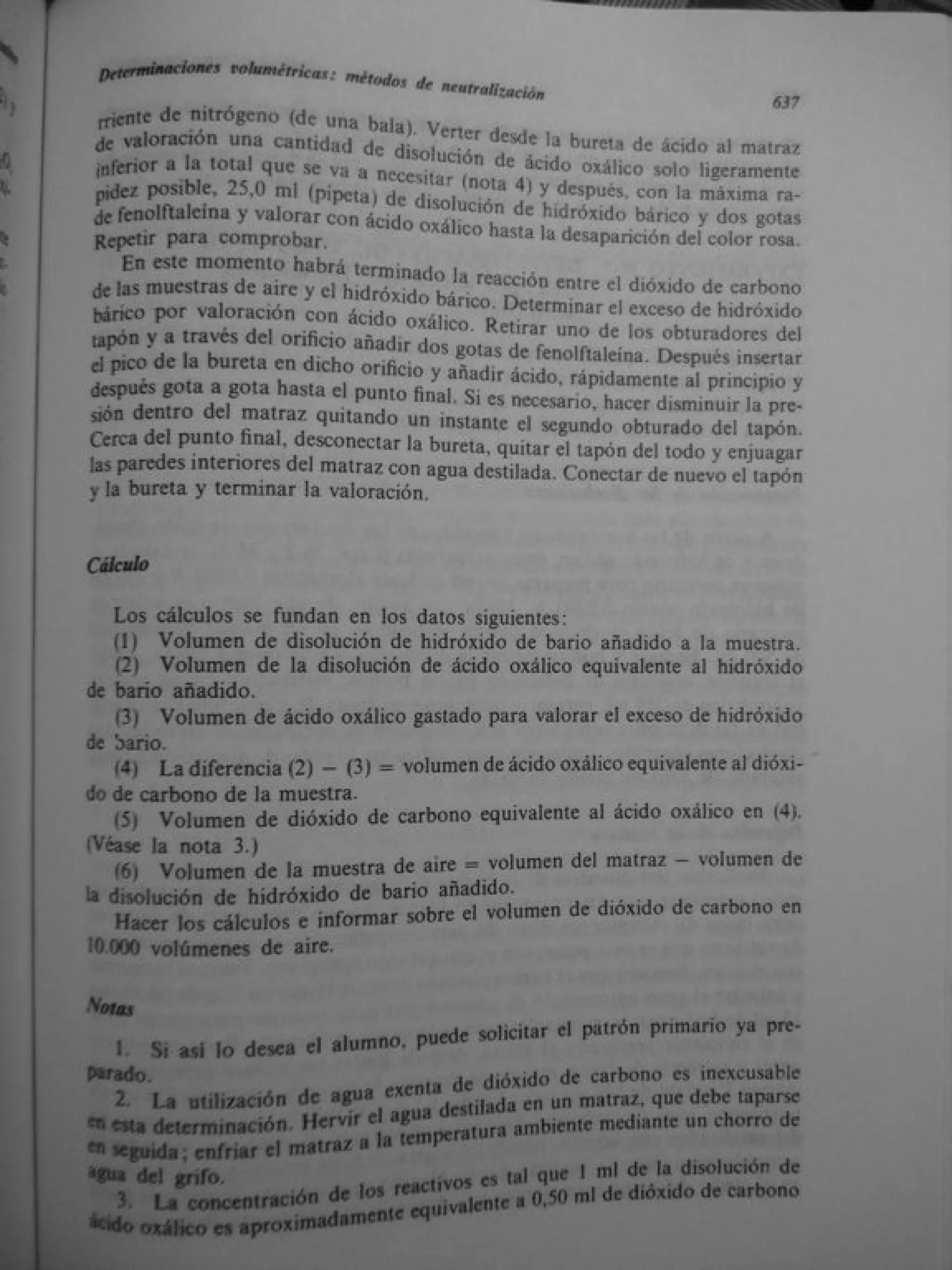 Analisis Quimico de AYRES