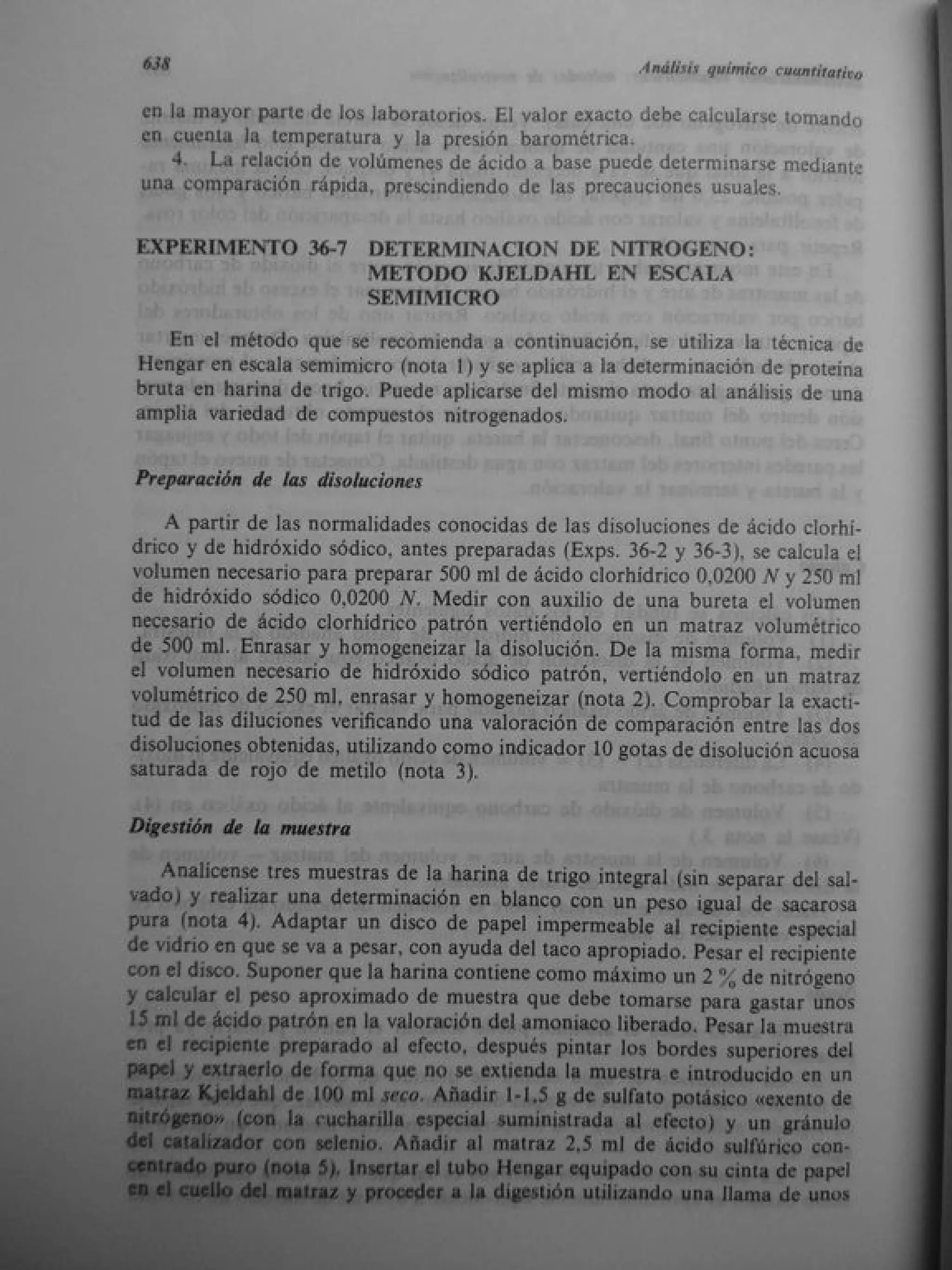 Analisis Quimico de AYRES