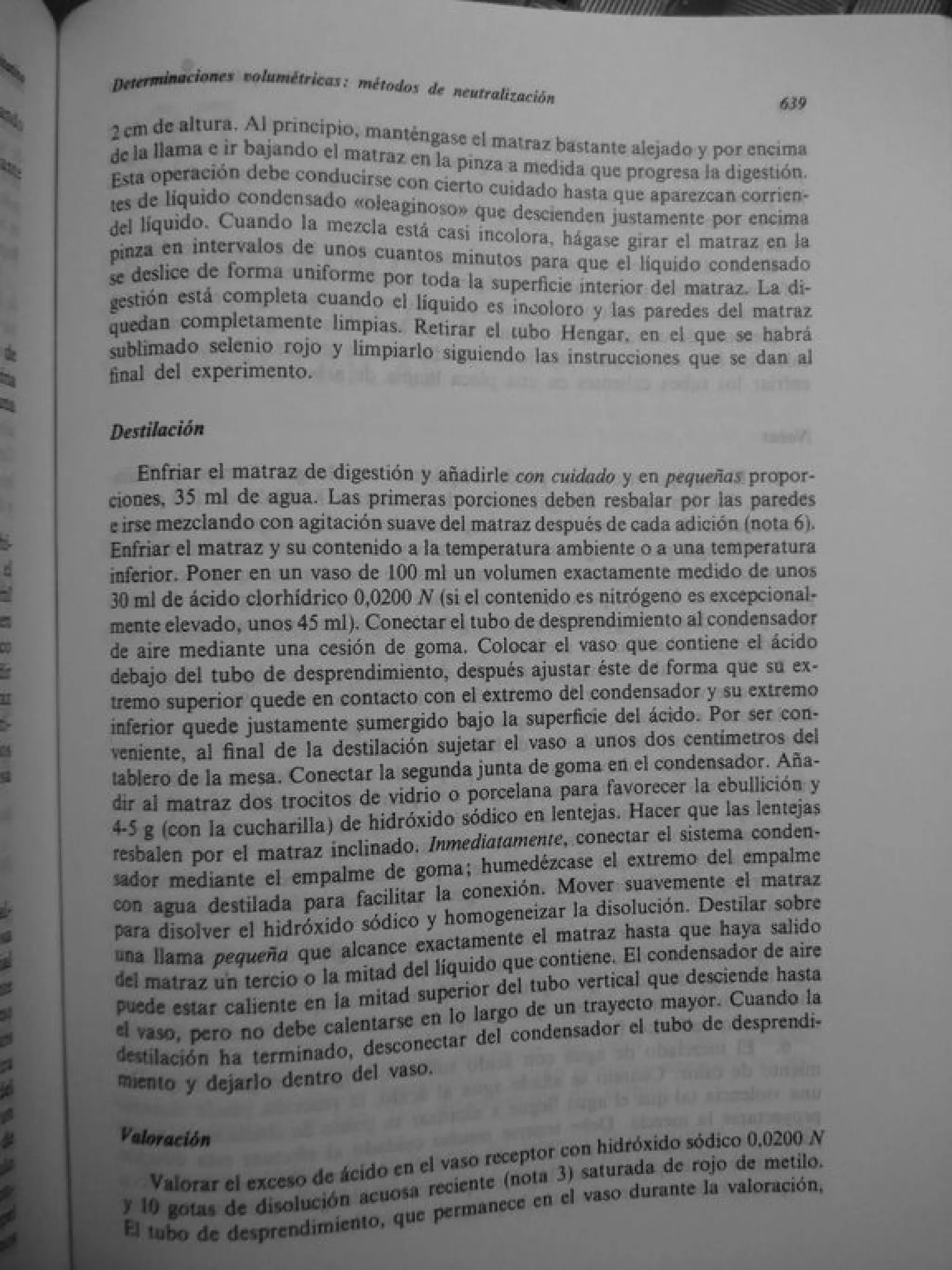 Analisis Quimico de AYRES