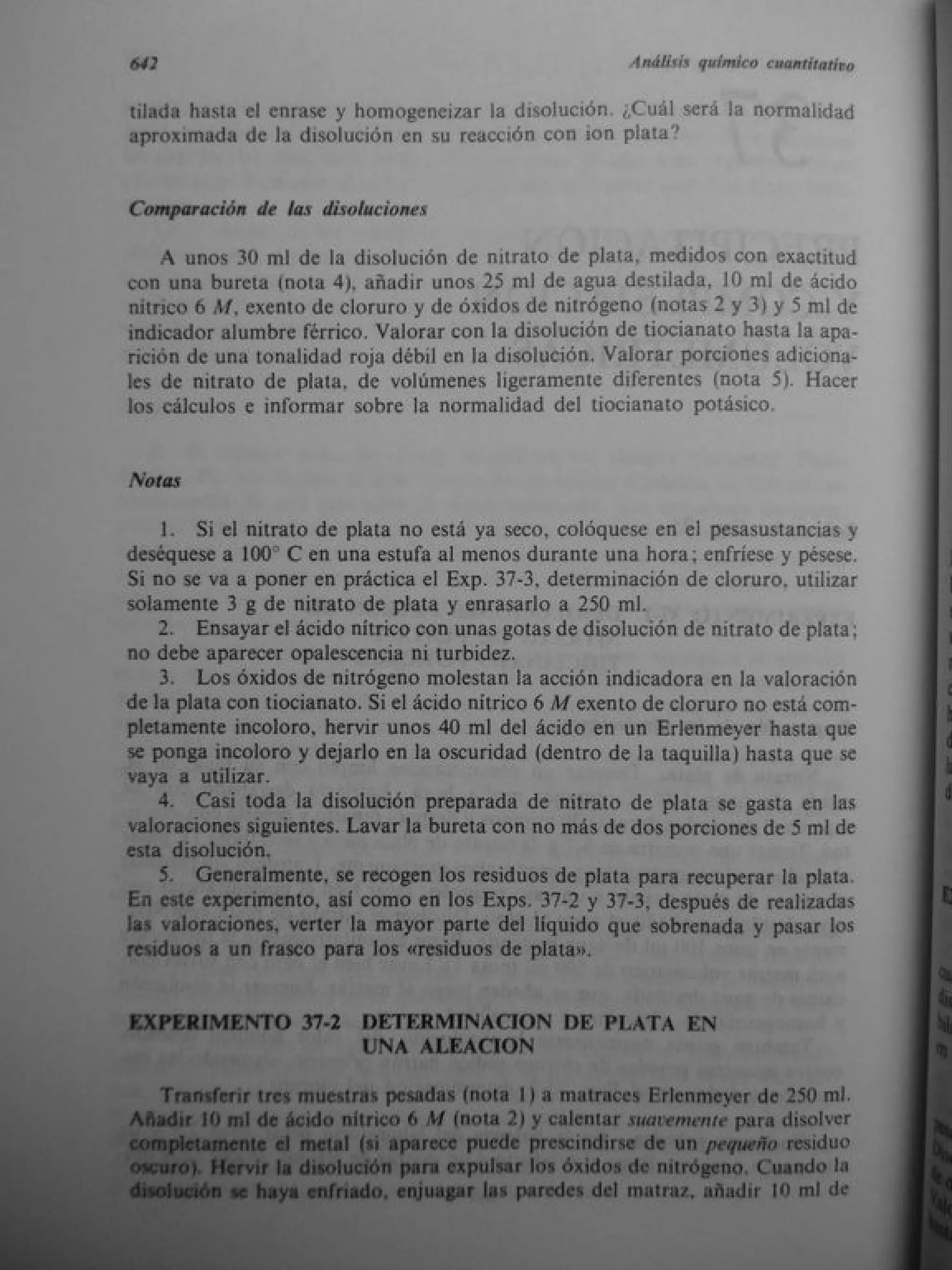 Analisis Quimico de AYRES