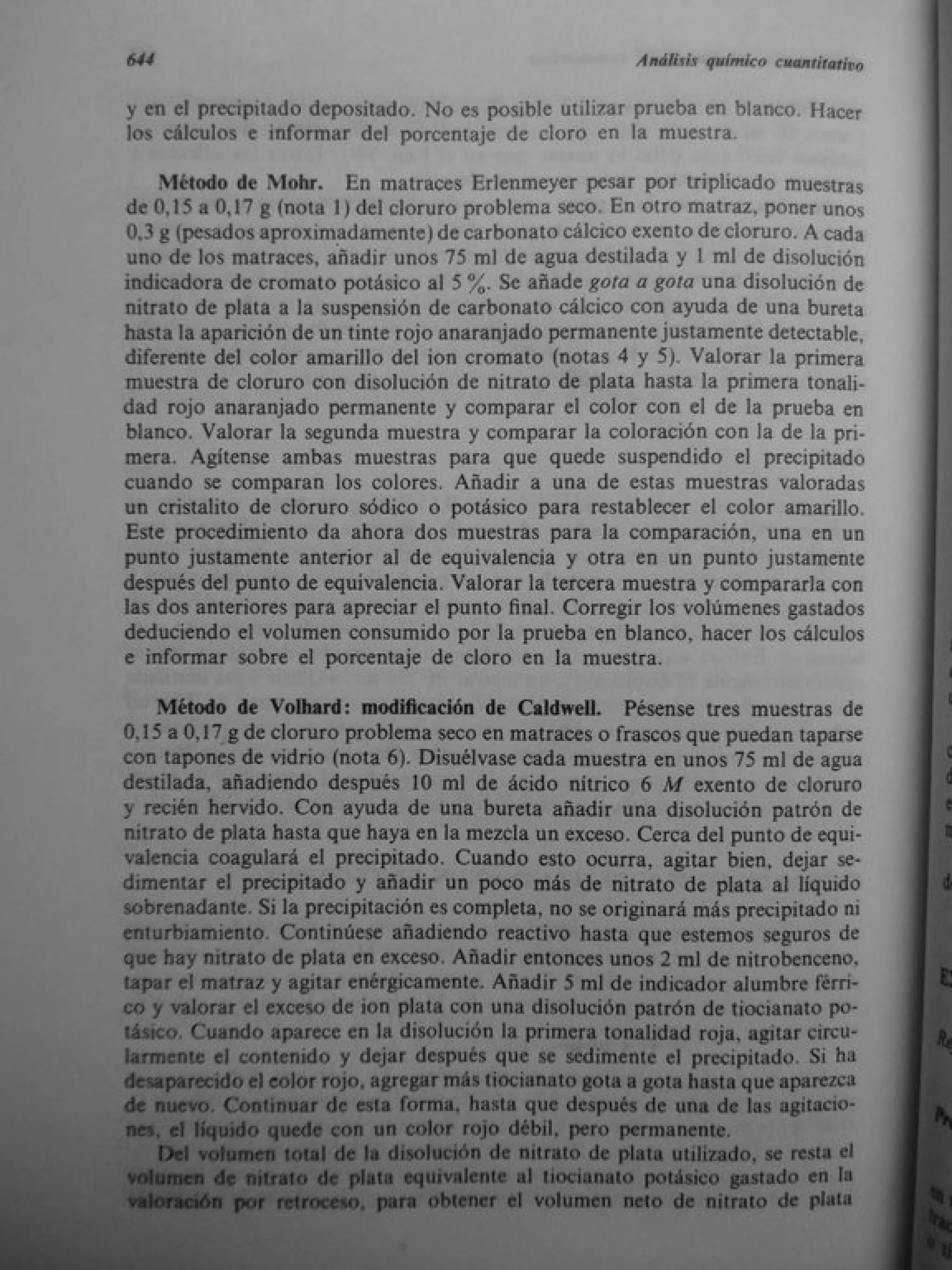 Analisis Quimico de AYRES