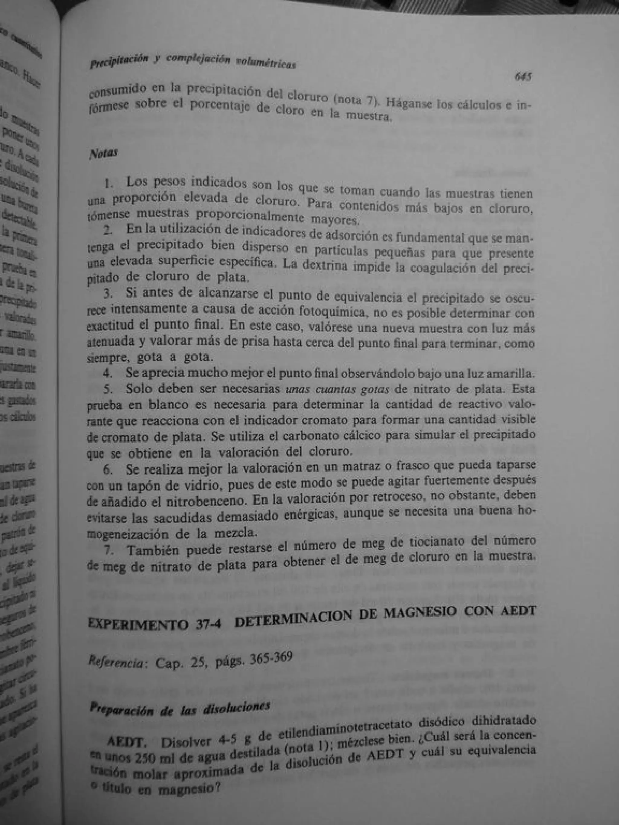 Analisis Quimico de AYRES