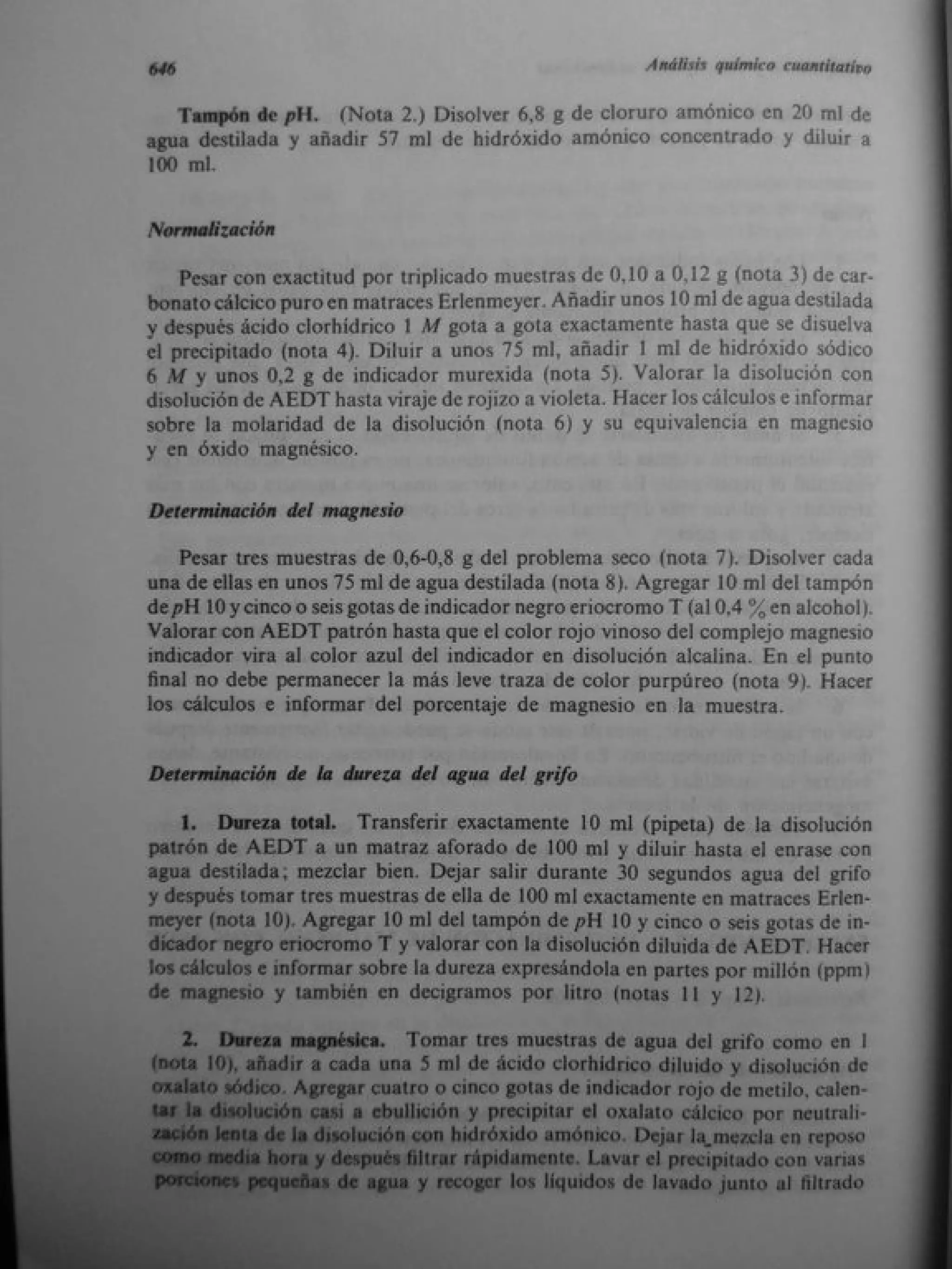 Analisis Quimico de AYRES