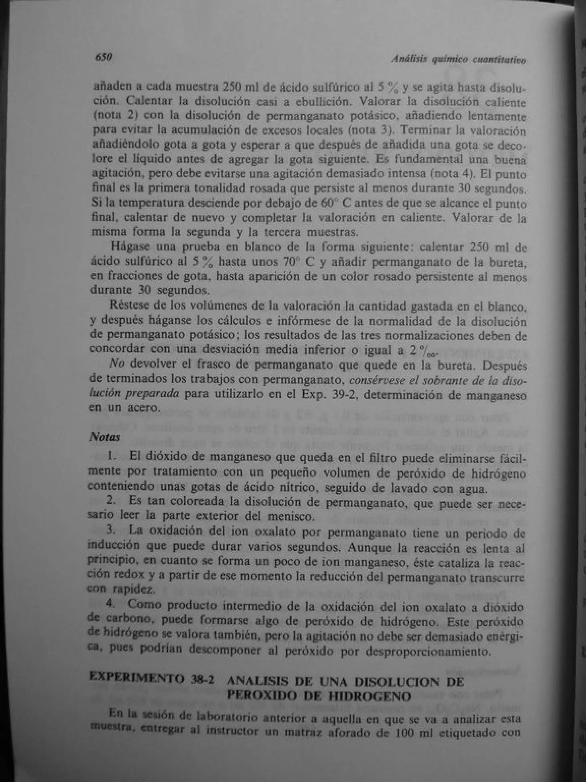 Analisis Quimico de AYRES