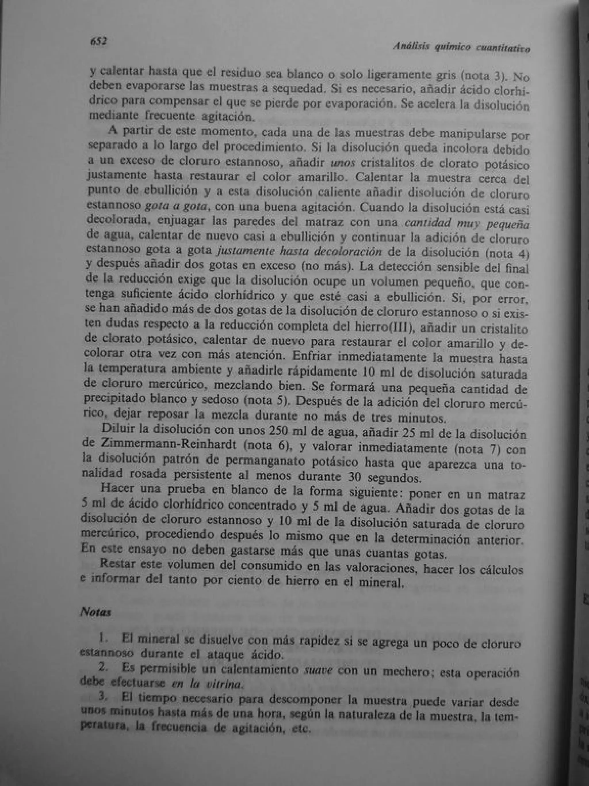 Analisis Quimico de AYRES