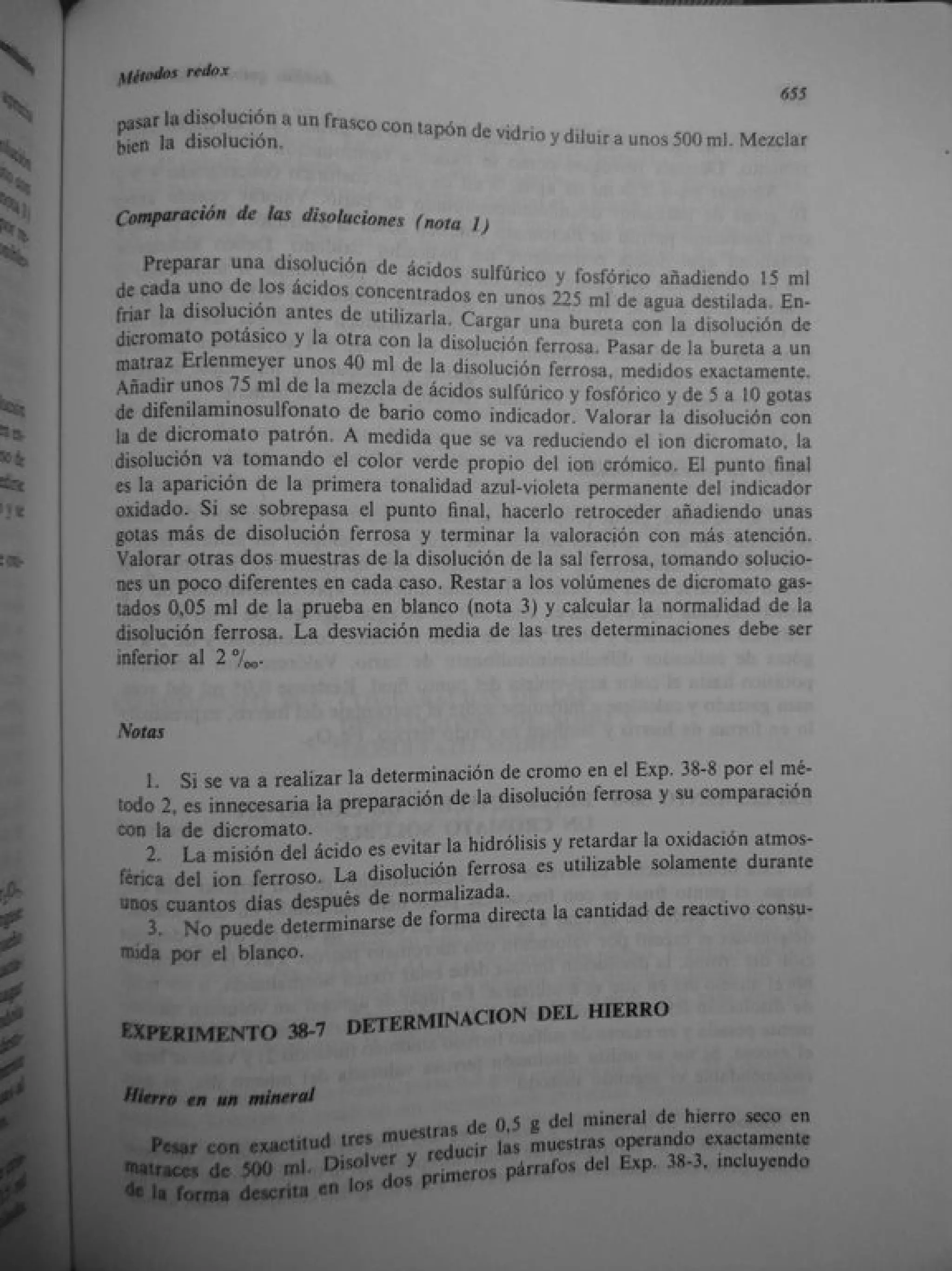 Analisis Quimico de AYRES