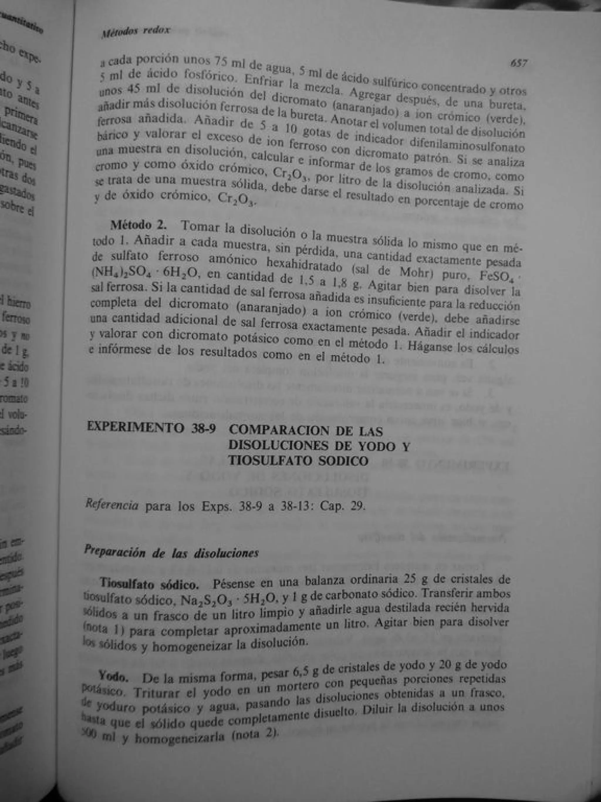 Analisis Quimico de AYRES