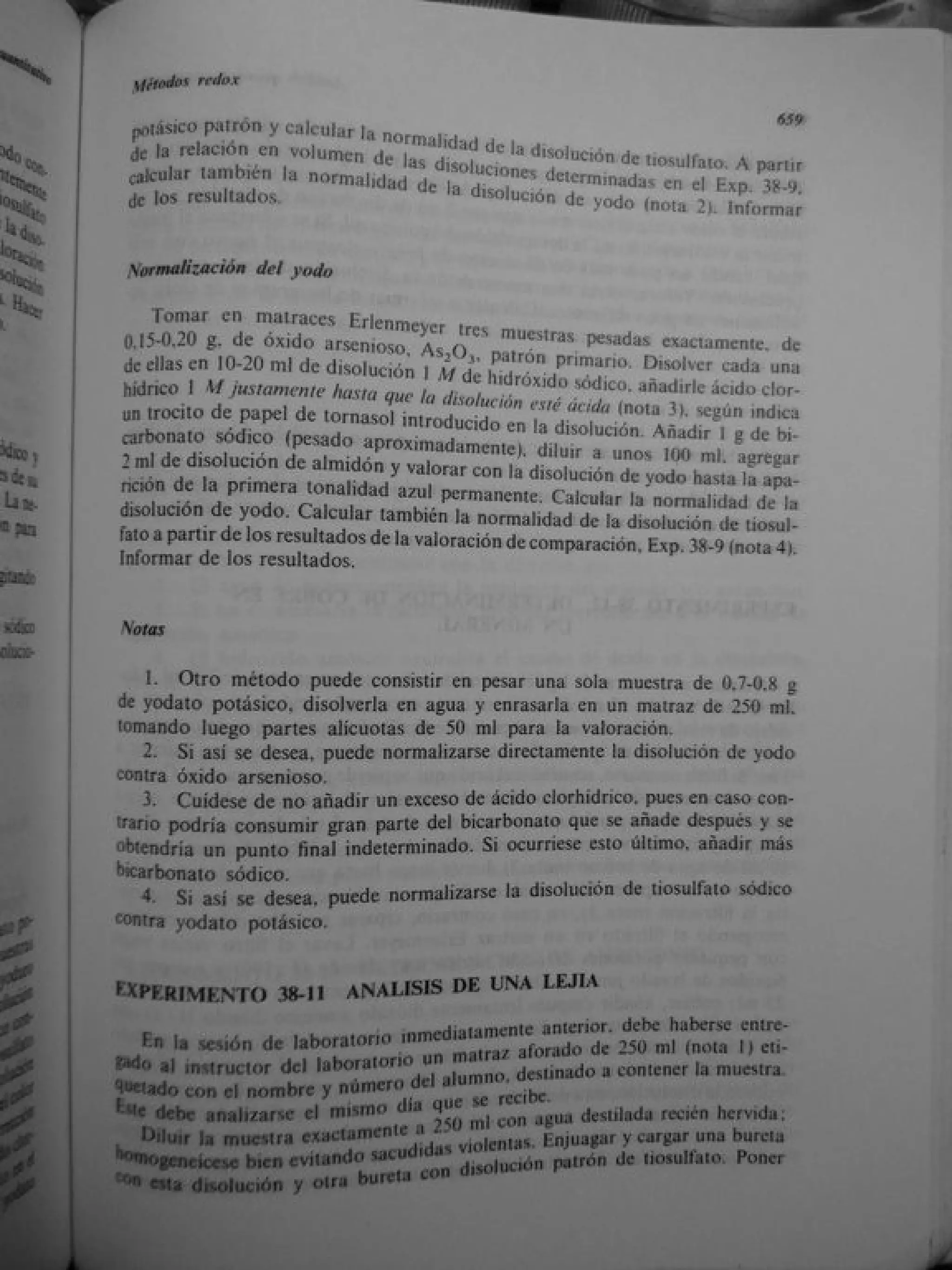 Analisis Quimico de AYRES