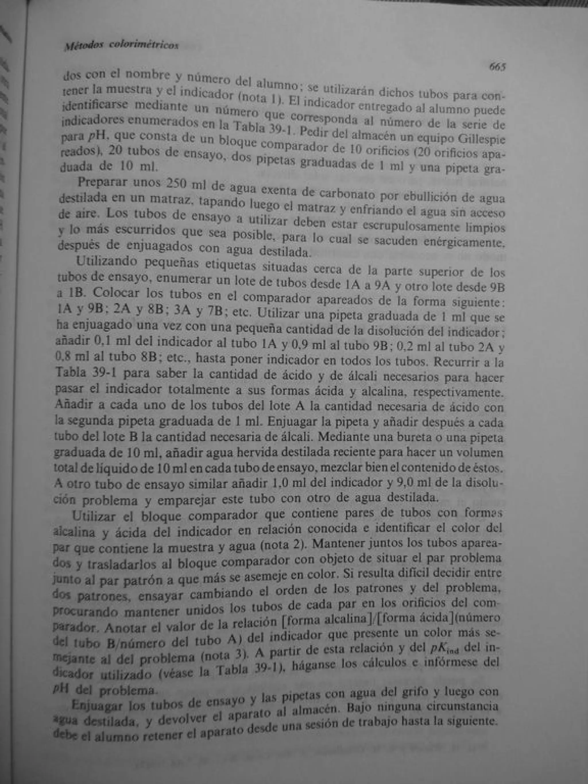 Analisis Quimico de AYRES