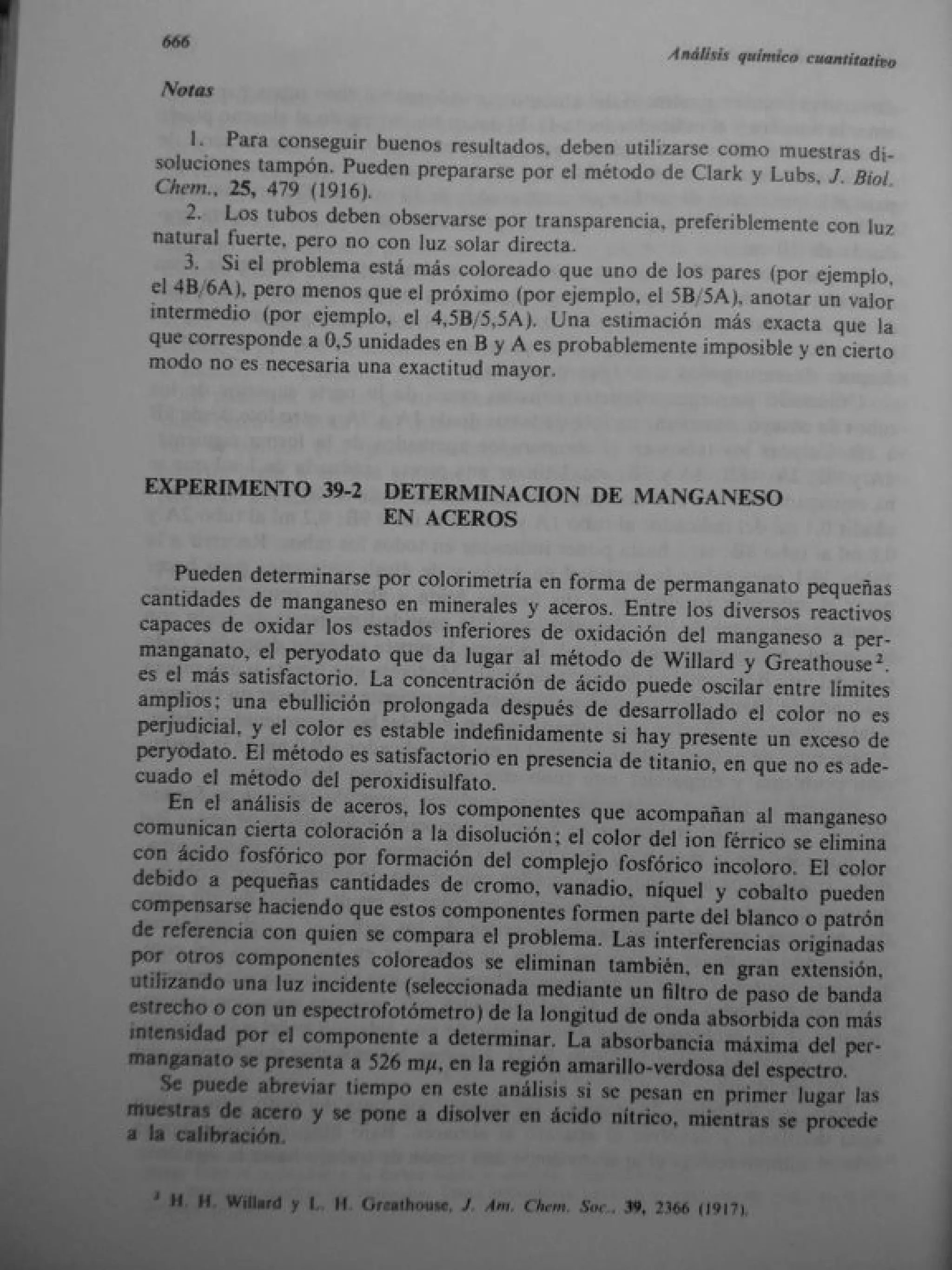 Analisis Quimico de AYRES