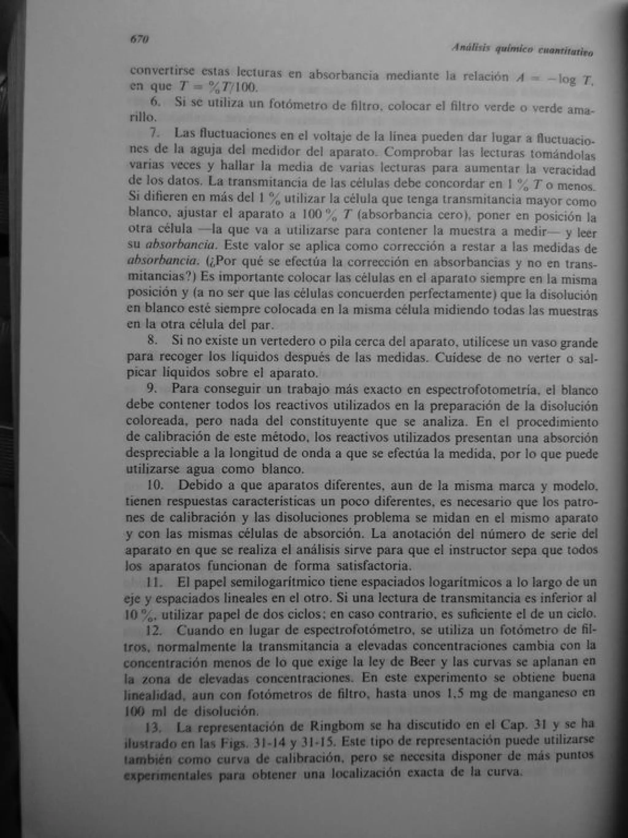 Analisis Quimico de AYRES