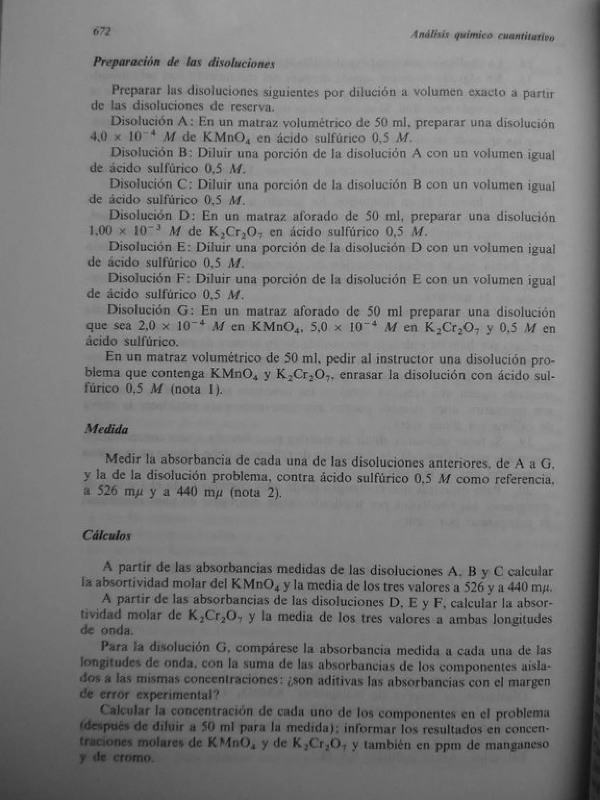 Analisis Quimico de AYRES