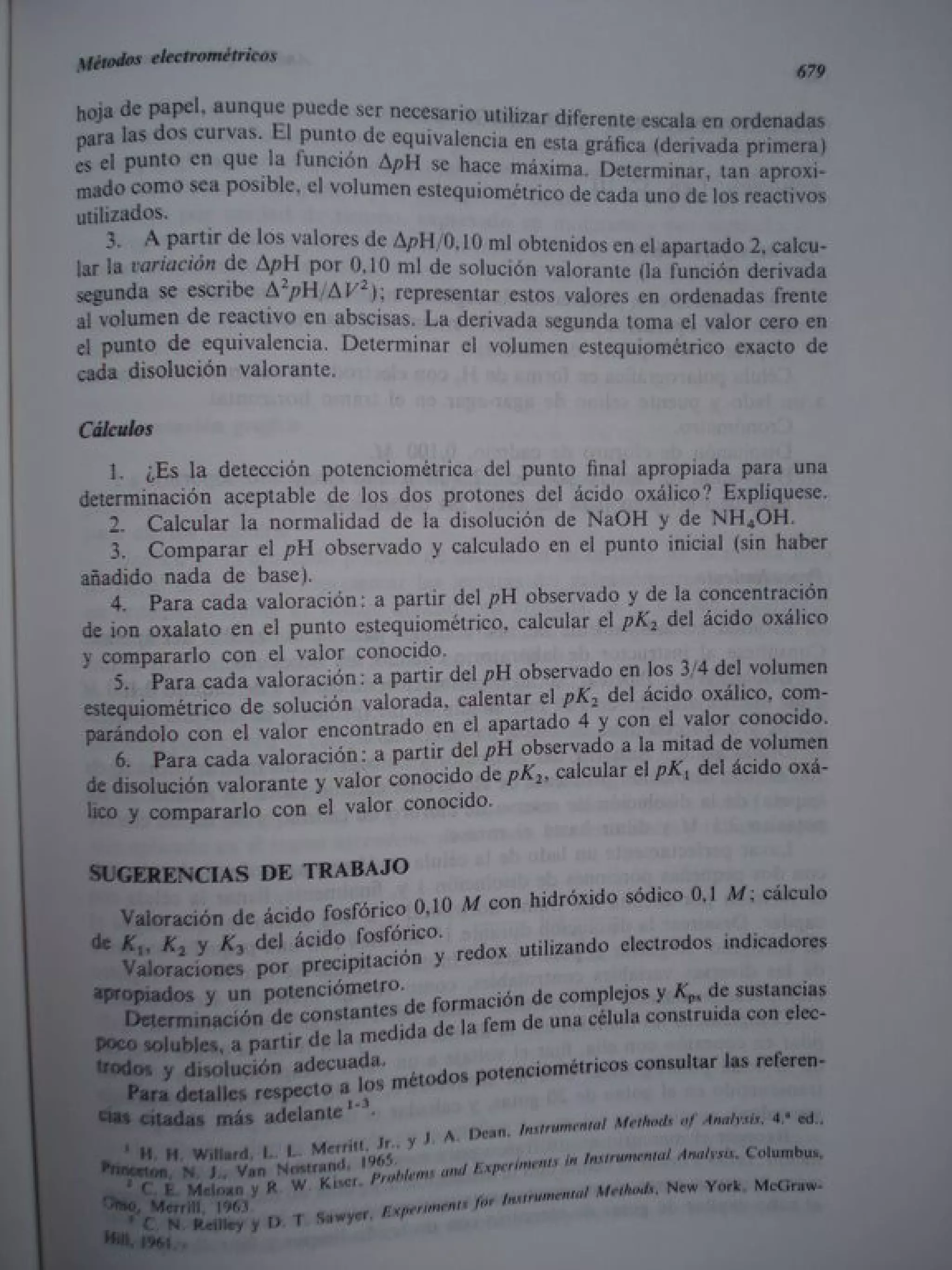 Analisis Quimico de AYRES