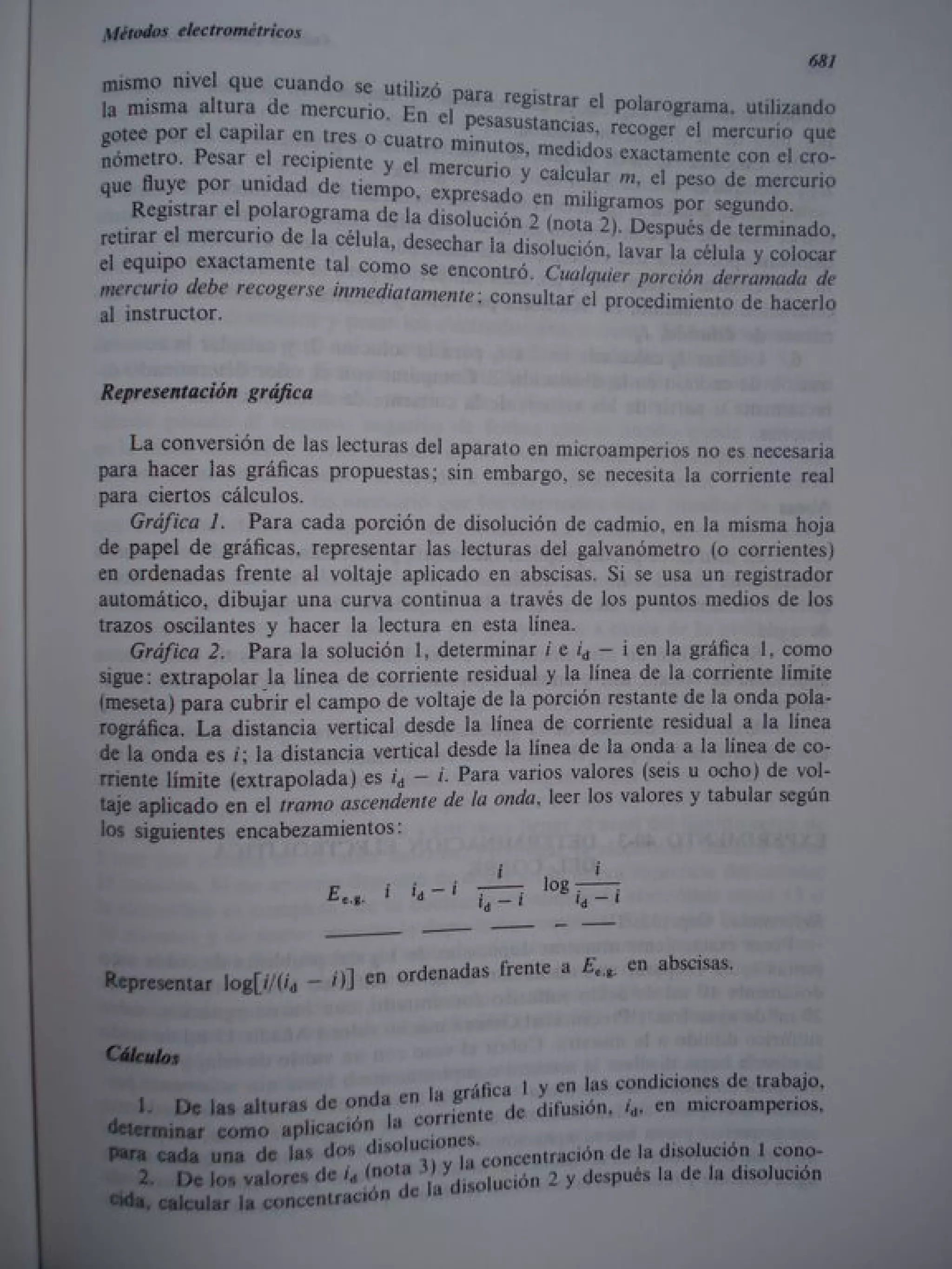 Analisis Quimico de AYRES